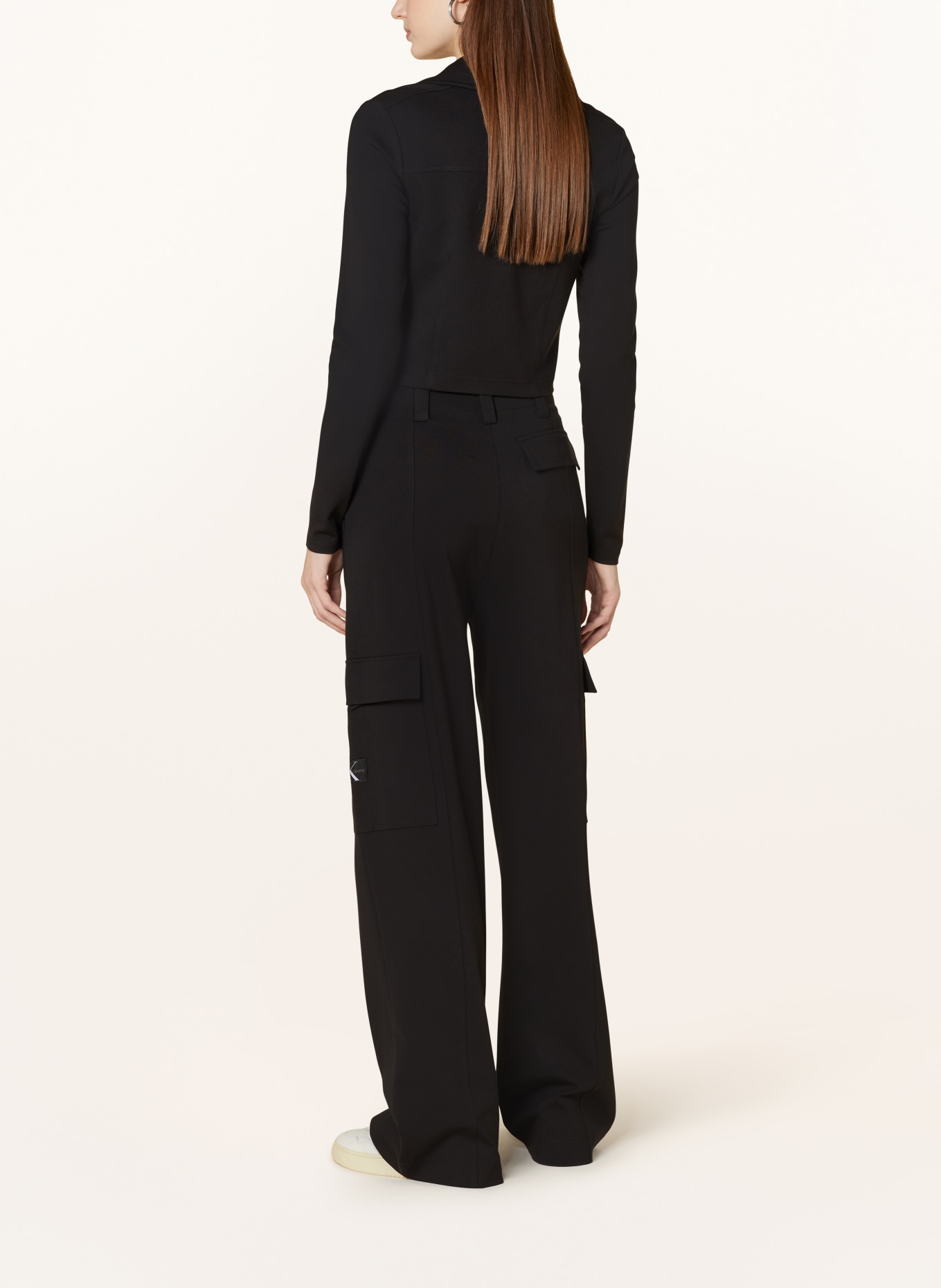 Calvin Klein Jeans Cargohose MILANO UTILITY, Farbe: SCHWARZ (Bild 3)