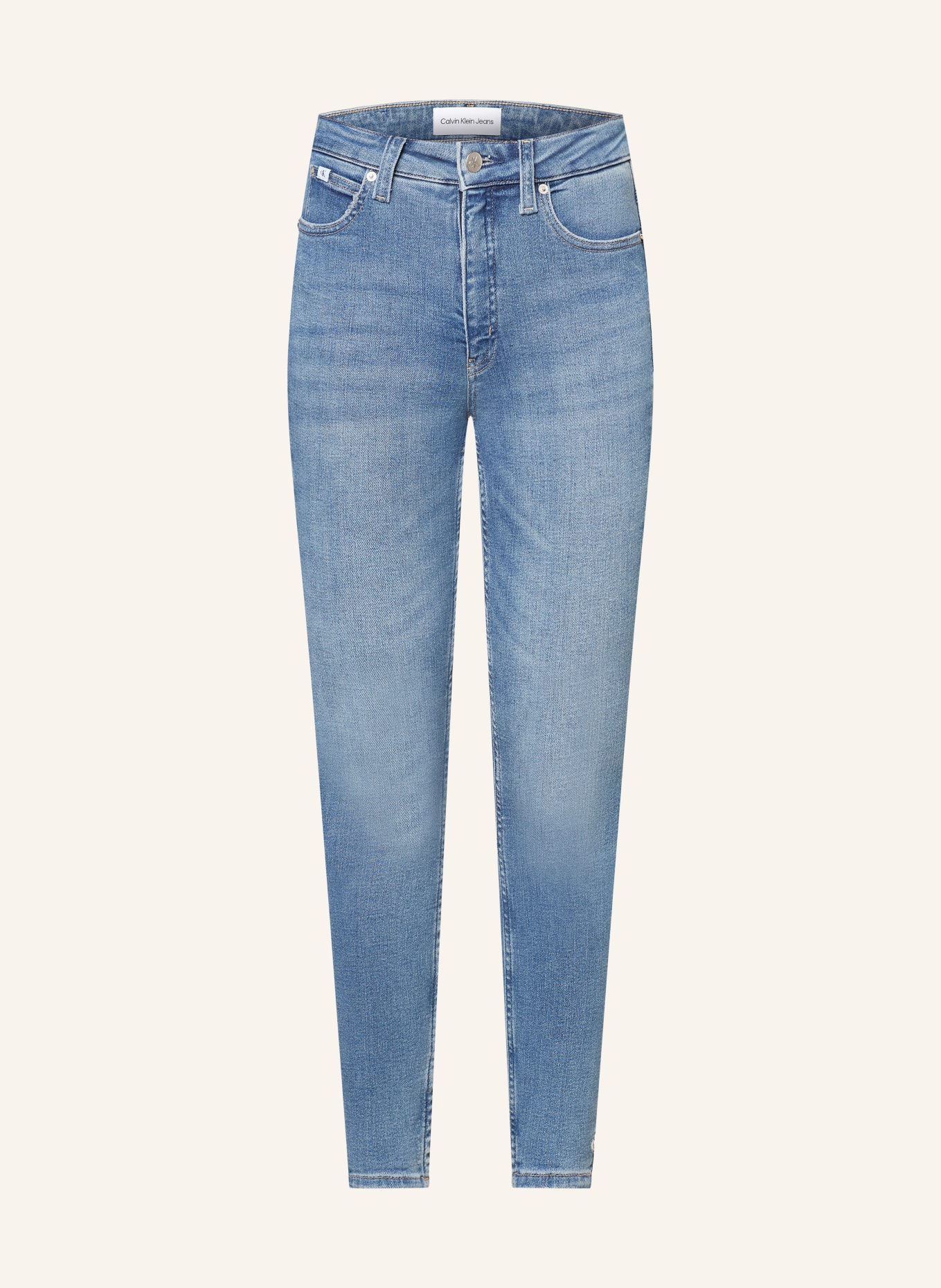 Calvin Klein Jeans 7/8 džíny, Barva: 1A4 DENIM MEDIUM (Obrázek 1)