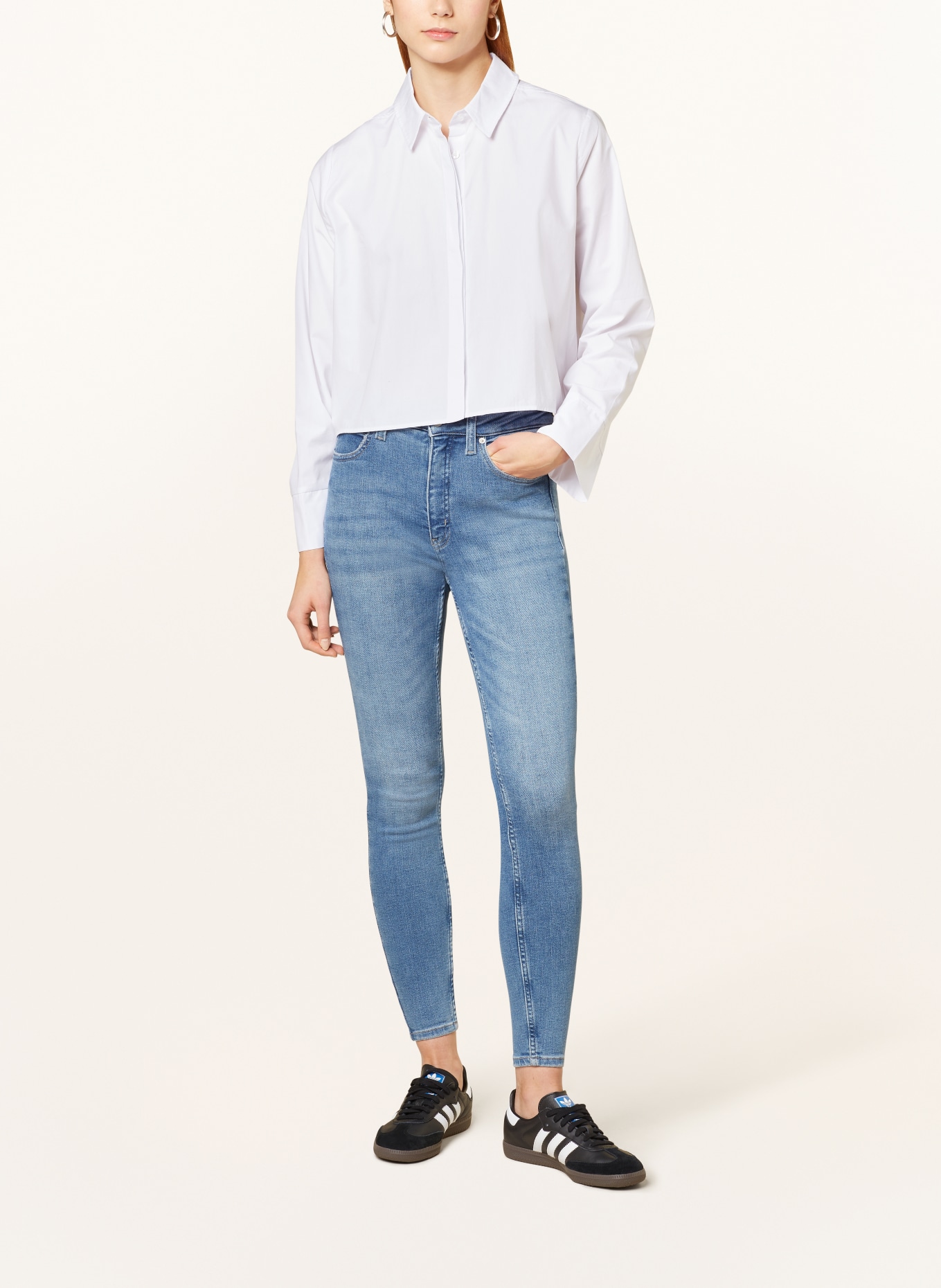 Calvin Klein Jeans Jeansy 7/8, Kolor: 1A4 DENIM MEDIUM (Obrazek 2)