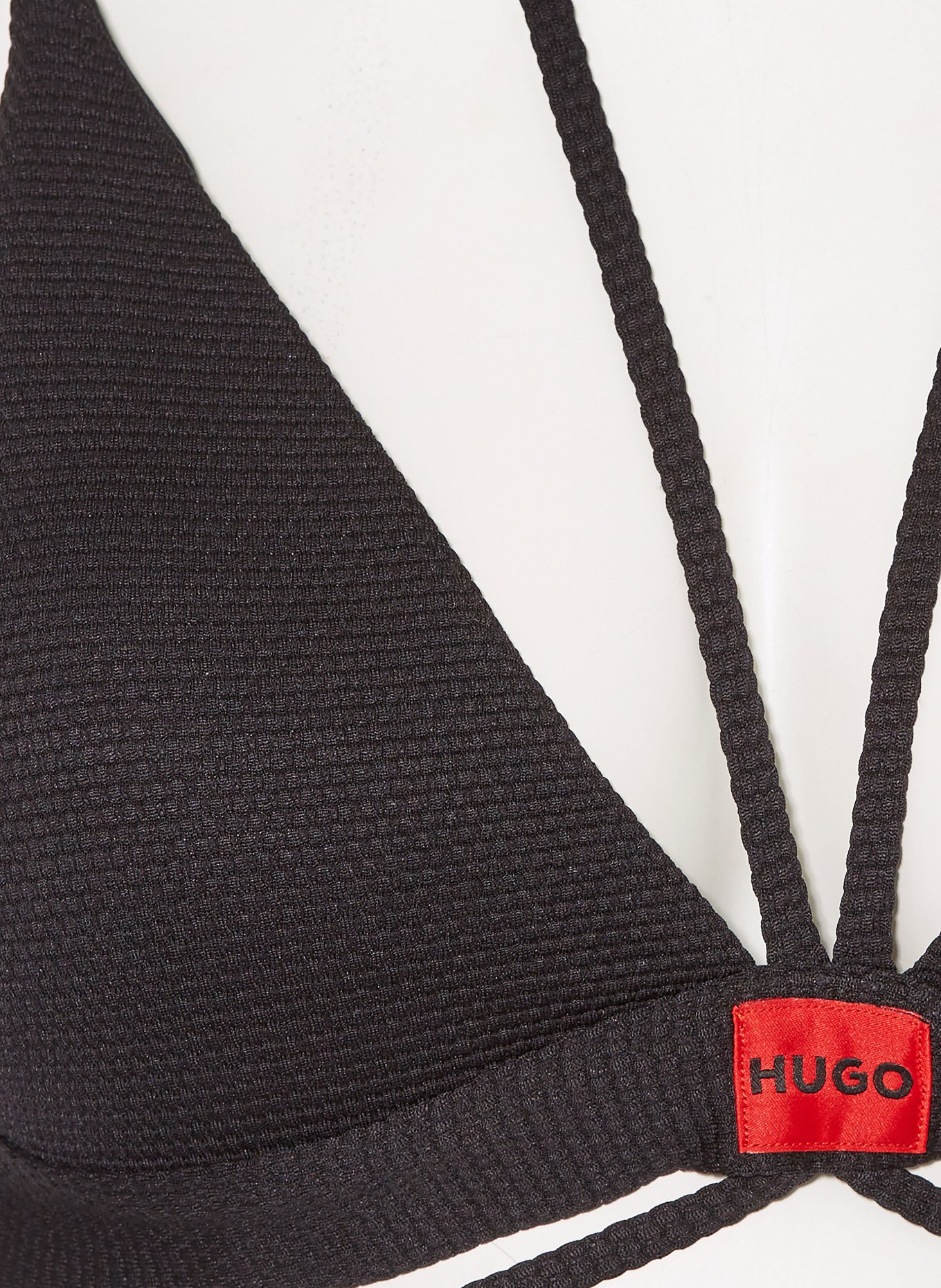HUGO Triangle bikini RED LABEL, Color: BLACK (Image 5)