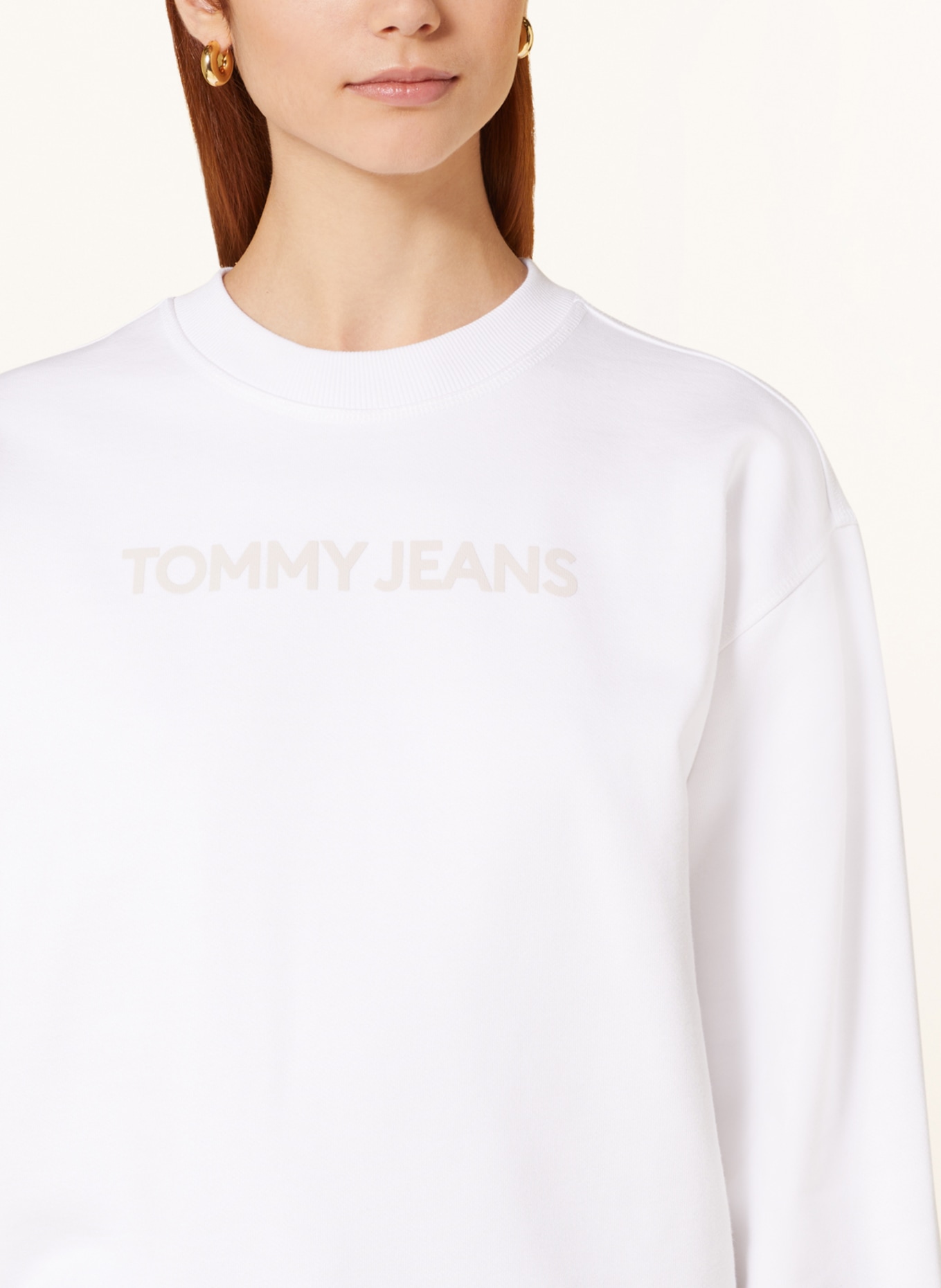 TOMMY JEANS Sweatshirt, Color: WHITE (Image 4)