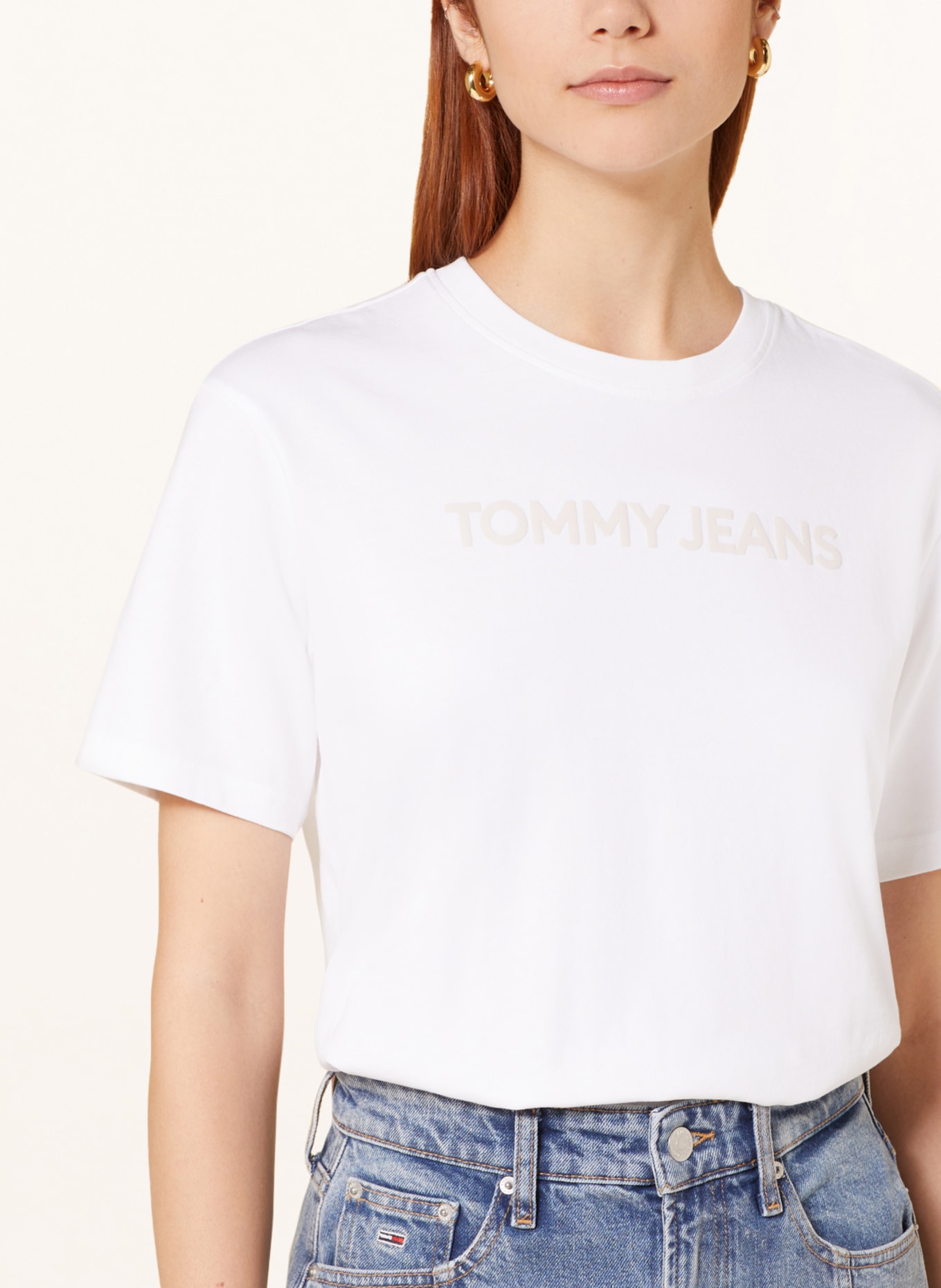 TOMMY JEANS T-shirt, Kolor: BIAŁY (Obrazek 4)