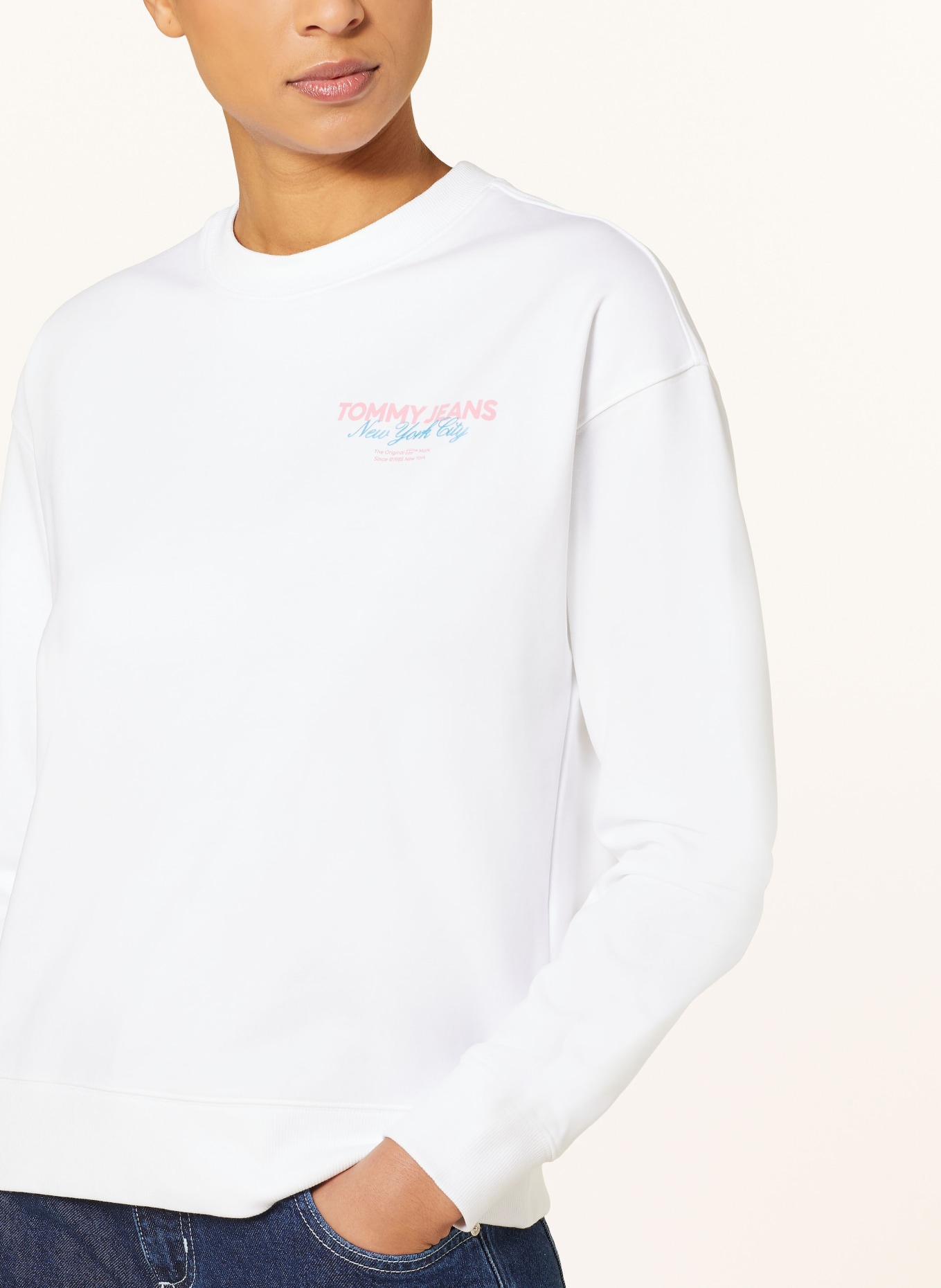 TOMMY JEANS Sweatshirt, Color: WHITE (Image 4)