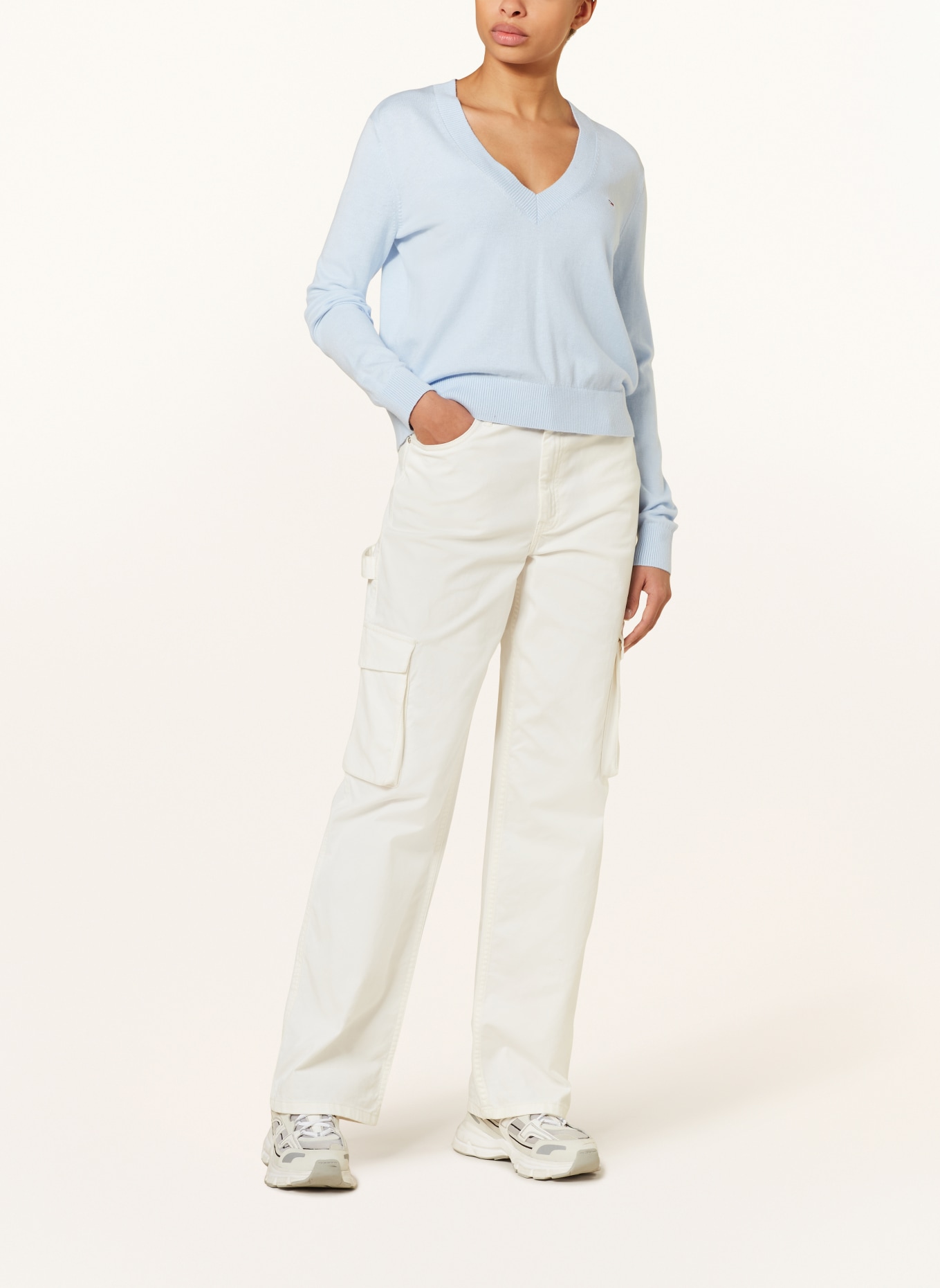 TOMMY JEANS Sweater, Color: LIGHT BLUE (Image 2)