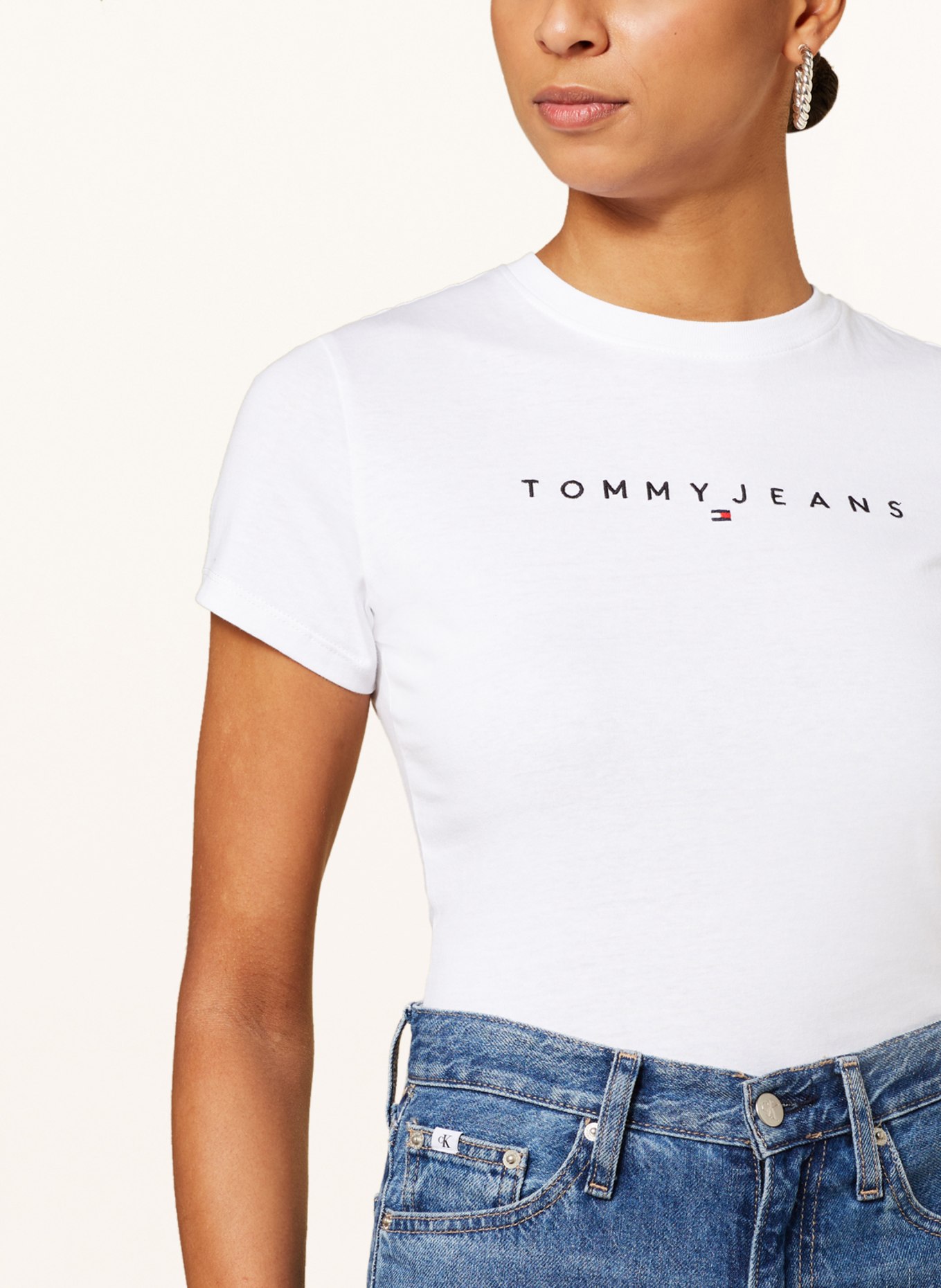 TOMMY JEANS T-Shirt, Farbe: WEISS (Bild 4)