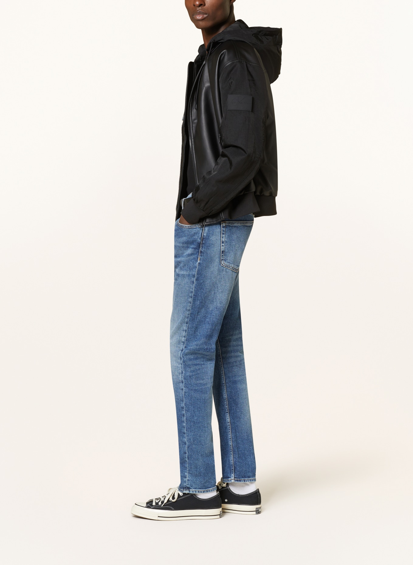 Calvin Klein Jeans Jeans Slim Taper Fit, Farbe: 1A4 DENIM MEDIUM (Bild 4)