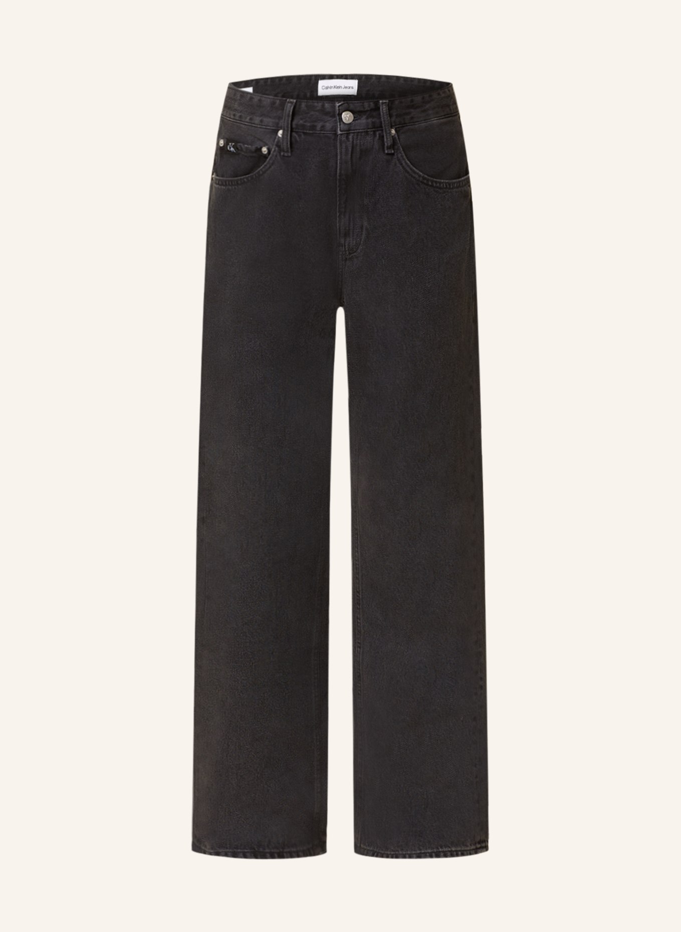 Calvin Klein Jeans Jeansy 90S STRAIGHT straight fit, Kolor: CZARNY (Obrazek 1)