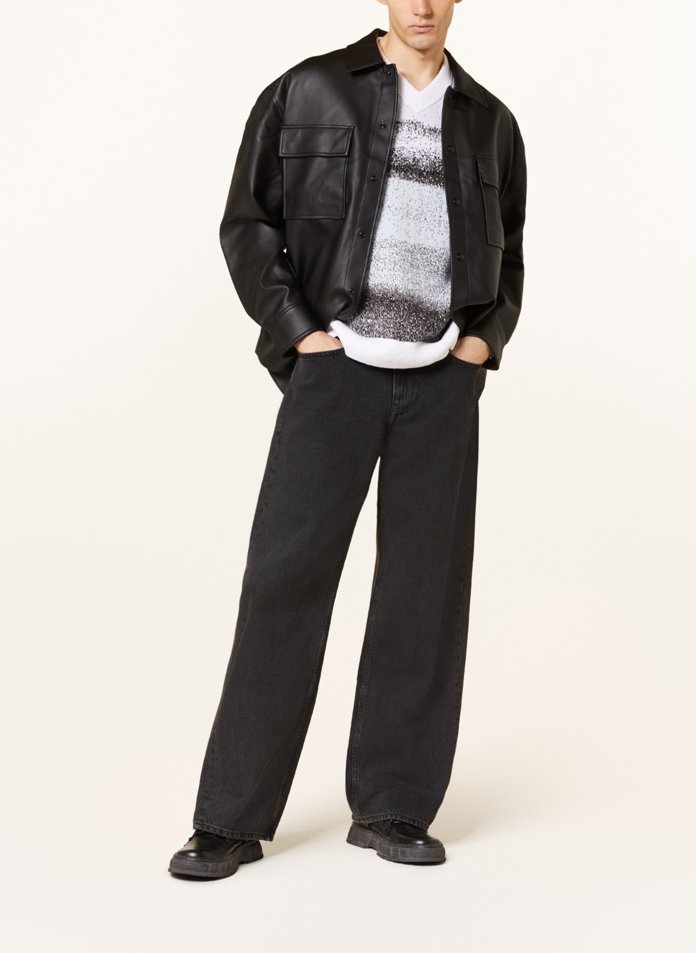 Calvin Klein Jeans Jeansy 90S STRAIGHT straight fit, Kolor: CZARNY (Obrazek 2)