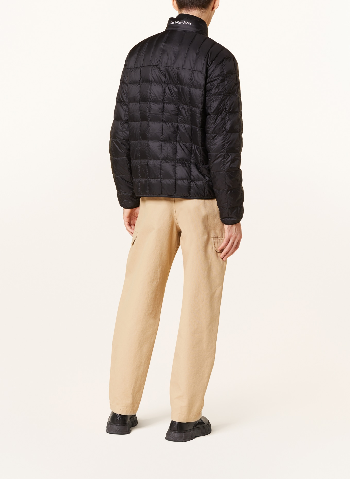 Calvin Klein Jeans Lightweight down jacket, Color: BLACK (Image 3)