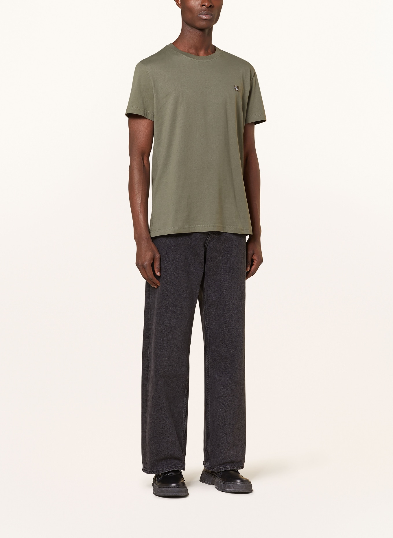 Calvin Klein Jeans T-Shirt, Farbe: OLIV (Bild 2)