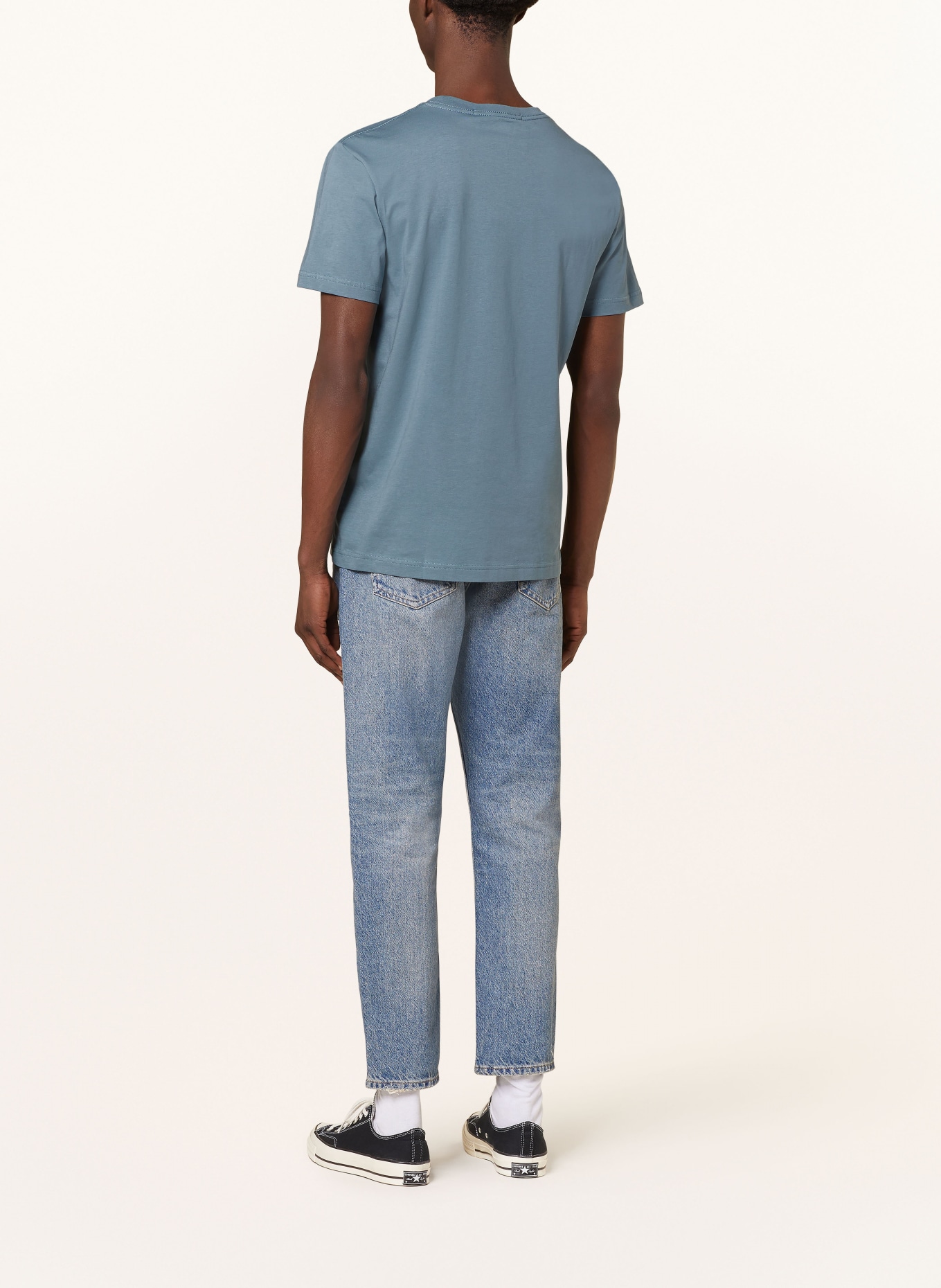 Calvin Klein Jeans T-shirt, Color: TEAL (Image 3)