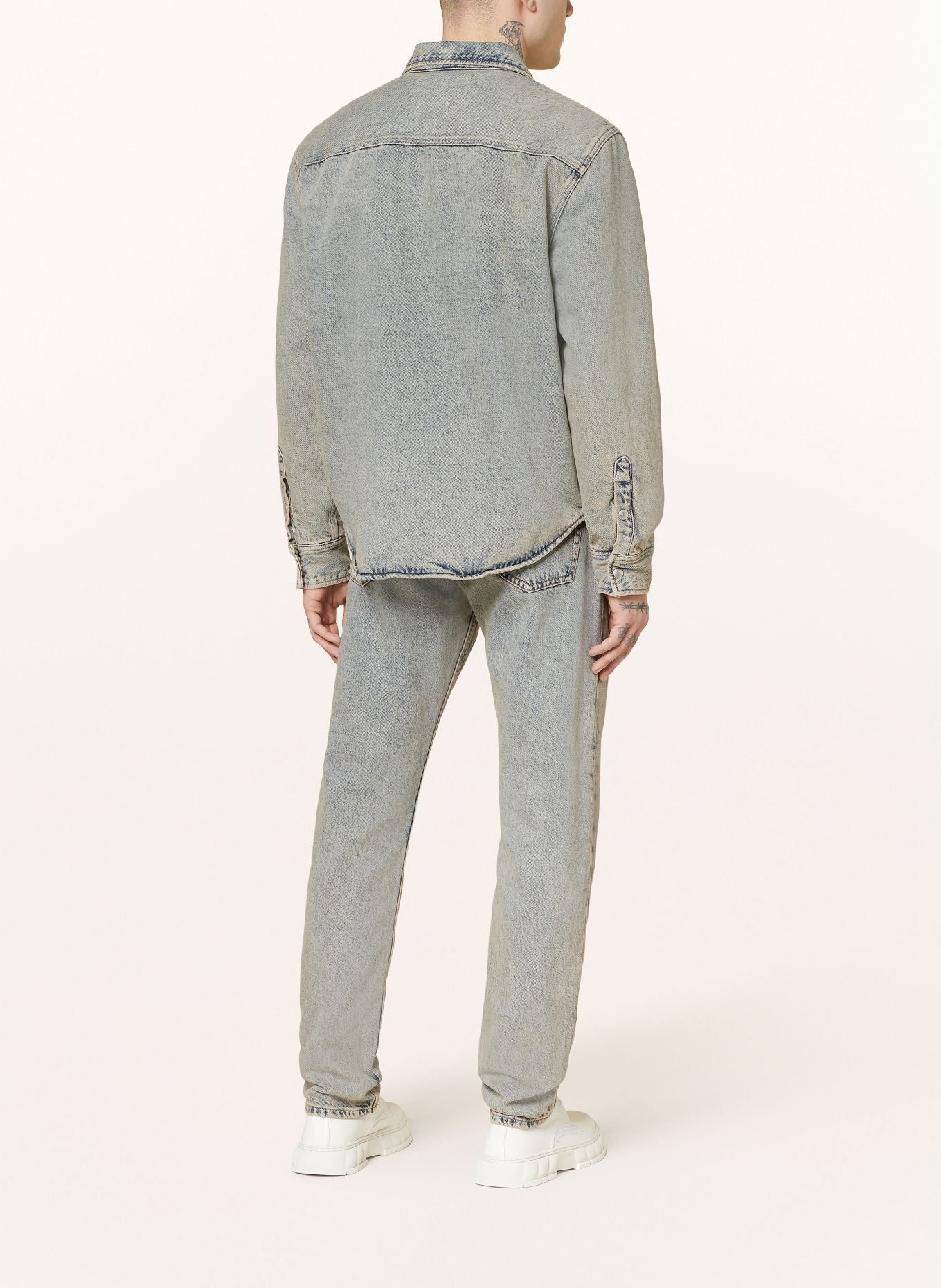 Calvin Klein Jeans Denim overshirt, Color: 1A4 DENIM MEDIUM (Image 3)