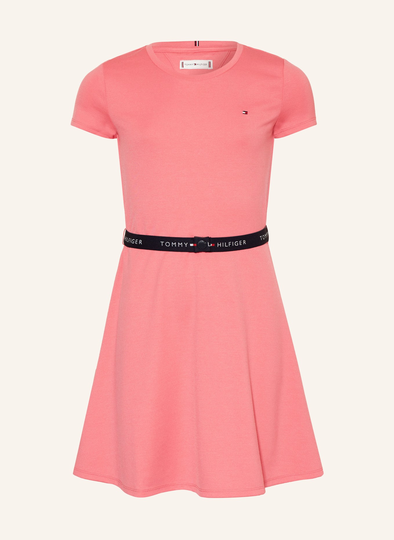 TOMMY HILFIGER Jerseykleid, Farbe: PINK (Bild 1)