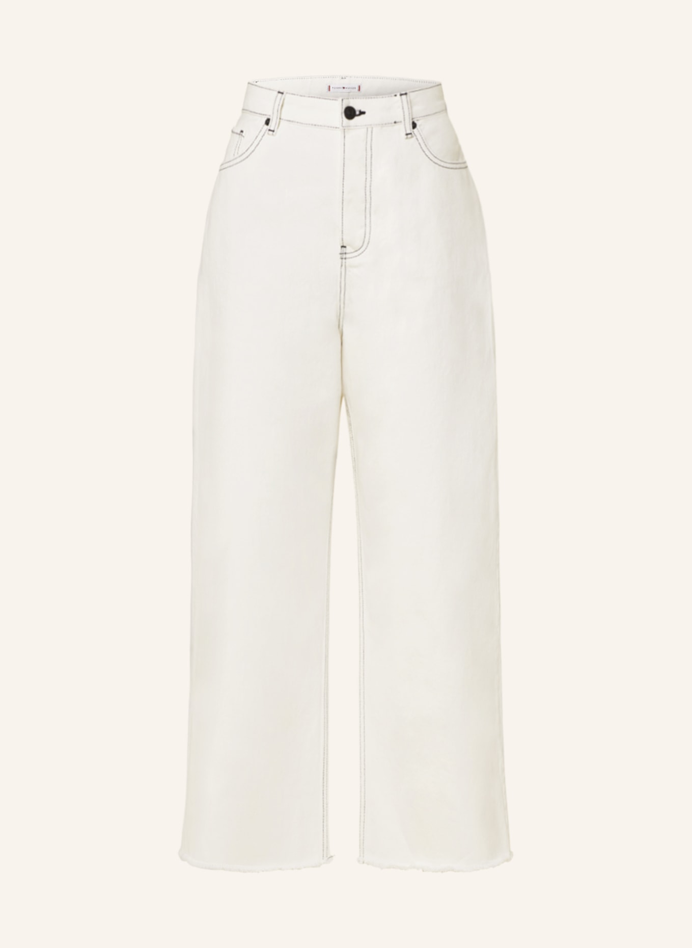 TOMMY HILFIGER Culotte jeans, Color: 1CE Ecru (Image 1)