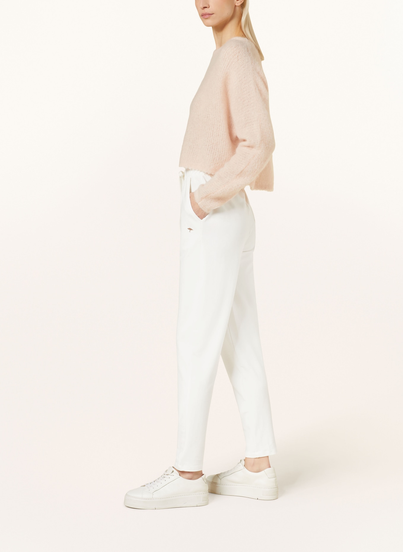 FYNCH-HATTON Sweatpants, Color: WHITE (Image 4)