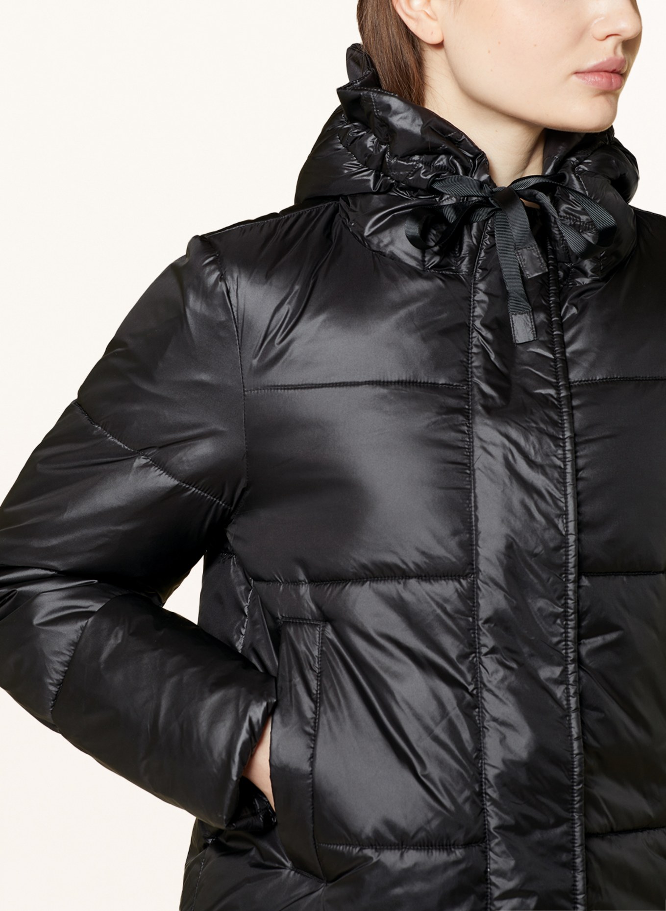 CARTOON Quilted jacket, Color: BLACK (Image 5)