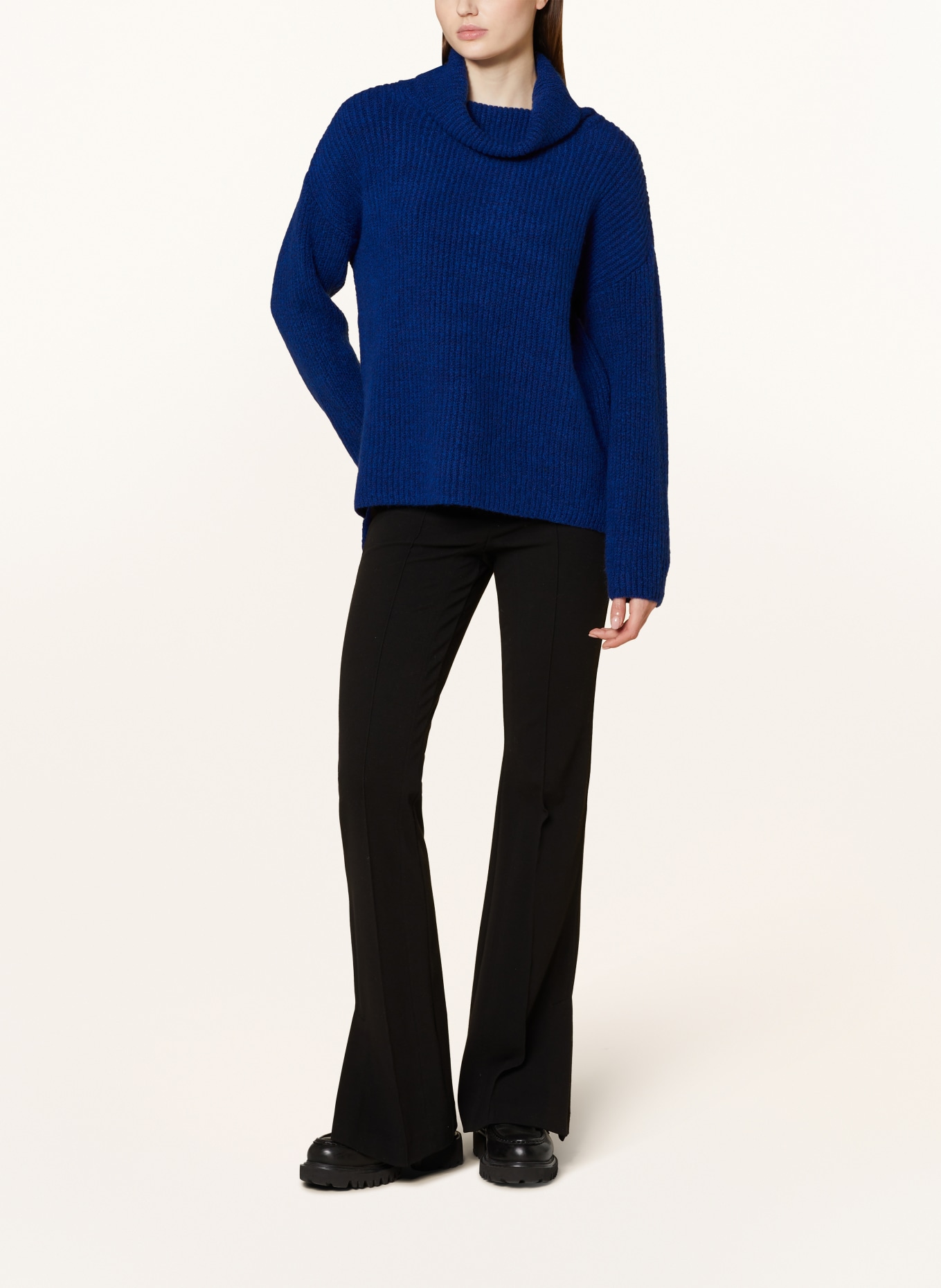 CARTOON Turtleneck sweater, Color: BLUE (Image 2)