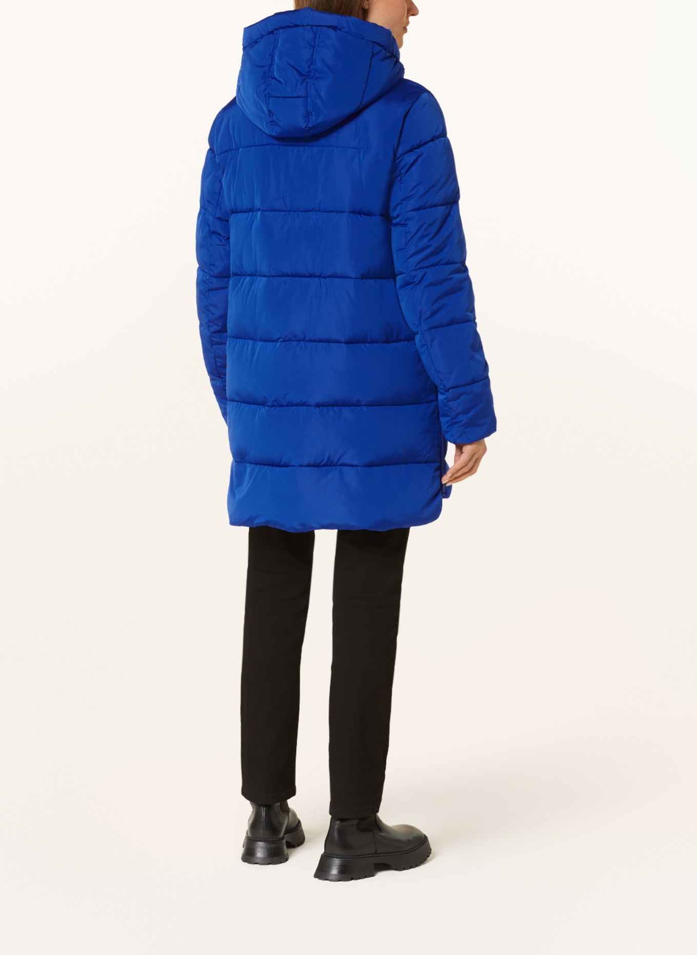 CARTOON Quilted coat, Color: BLUE (Image 3)