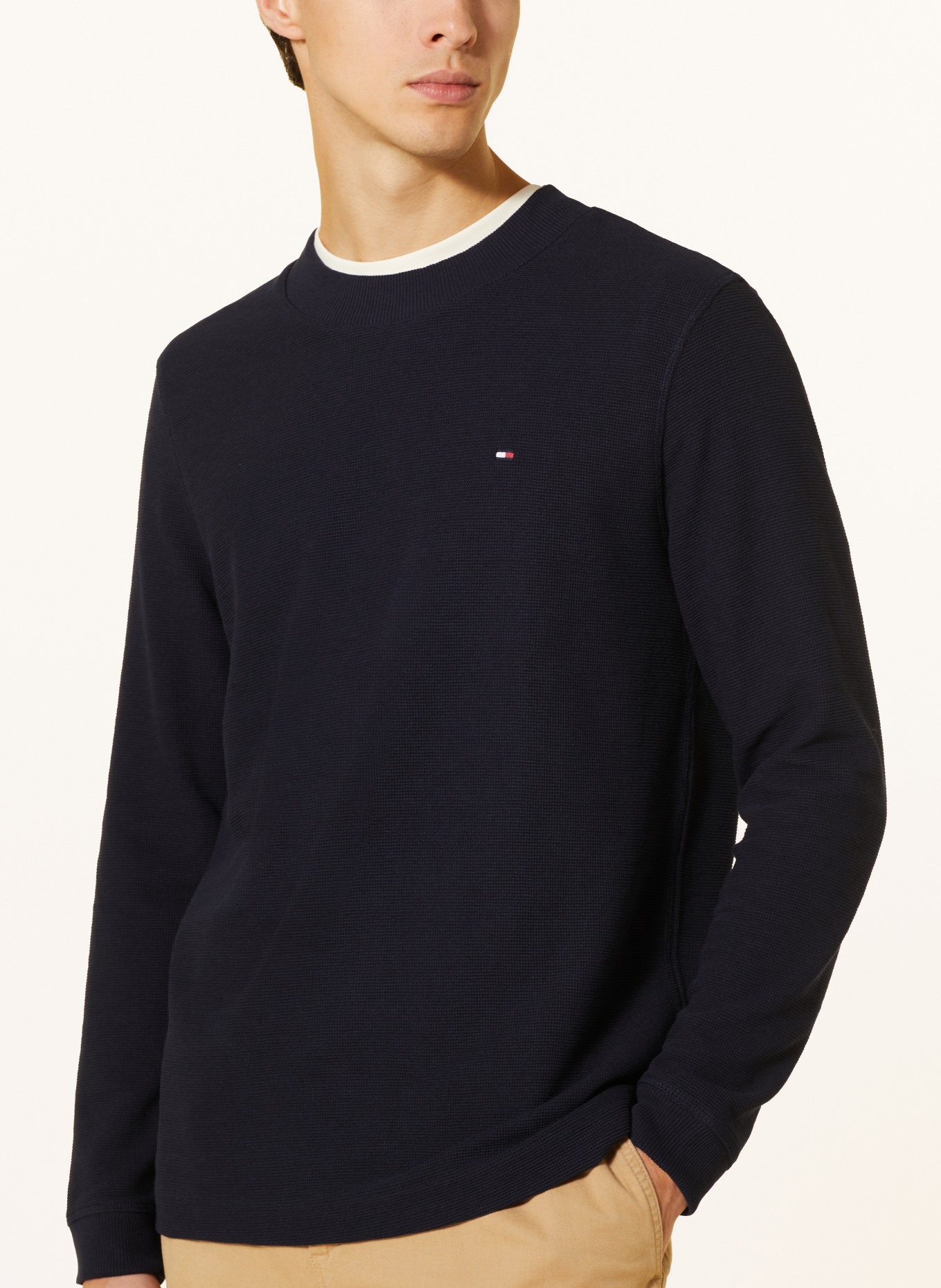 TOMMY HILFIGER Sweater: MØRKEBLÅ