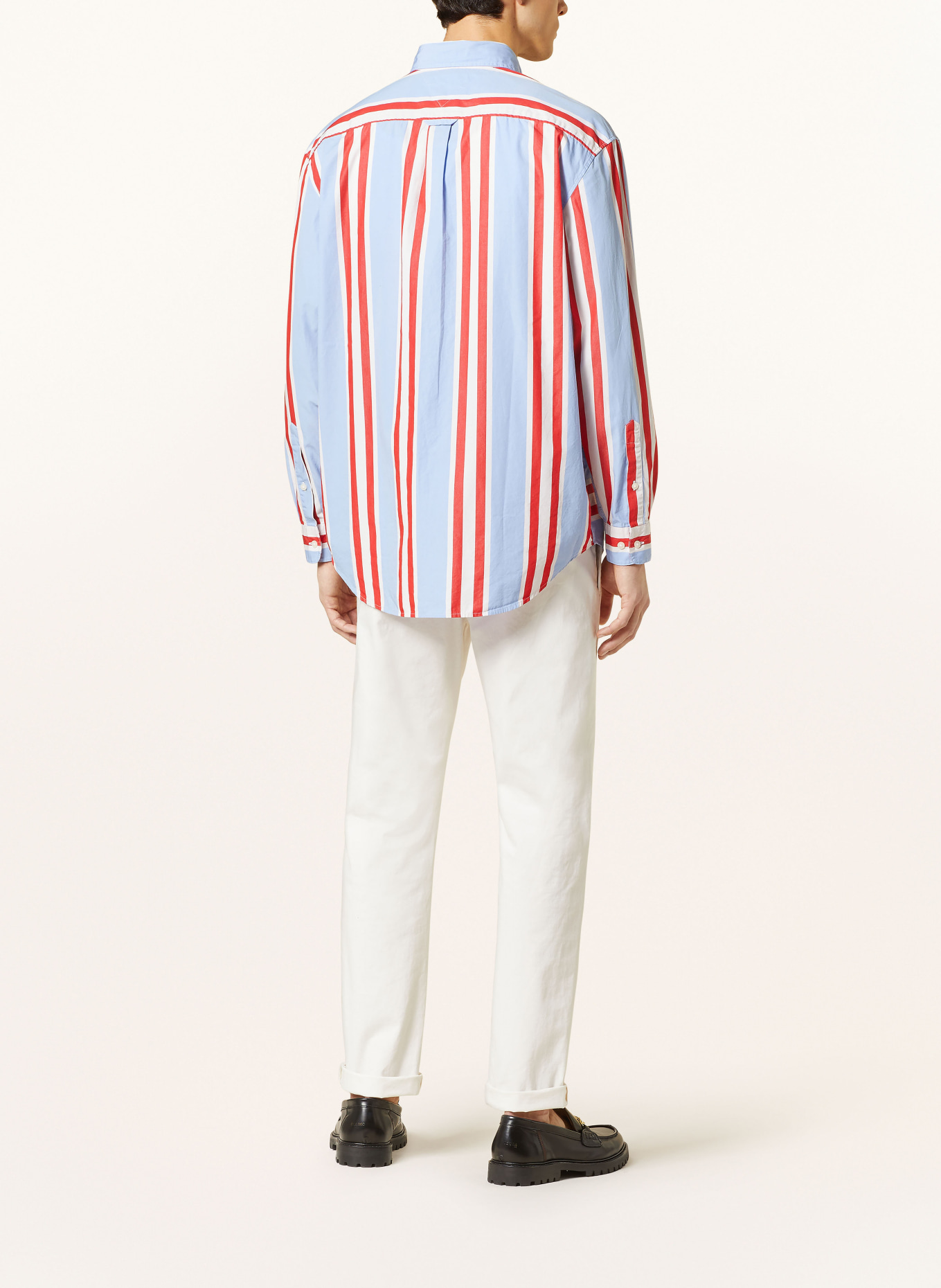 TOMMY HILFIGER Shirt active fit, Color: RED/ LIGHT BLUE/ WHITE (Image 3)