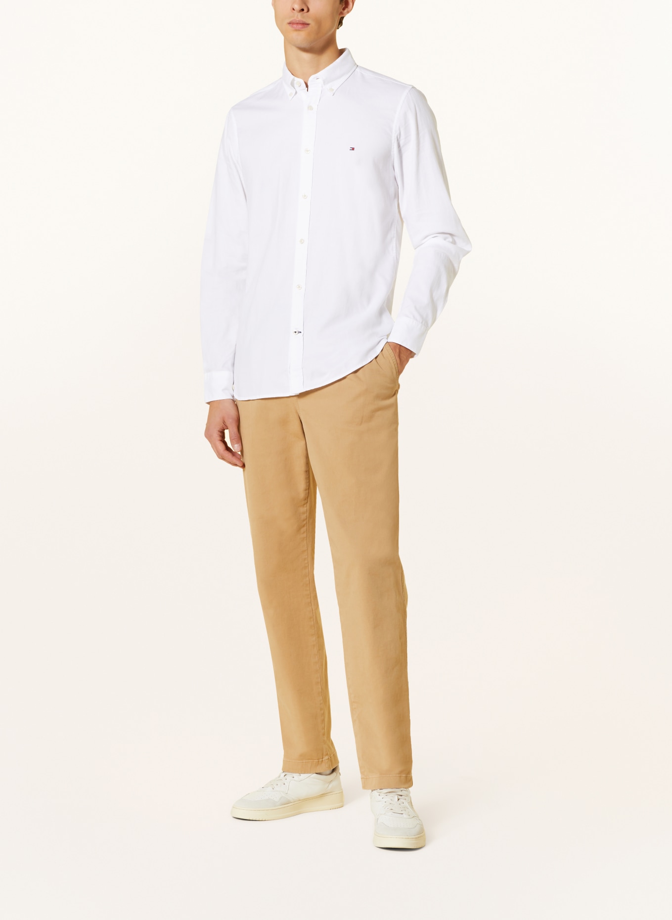 TOMMY HILFIGER Shirt FLEX slim fit, Color: WHITE (Image 2)