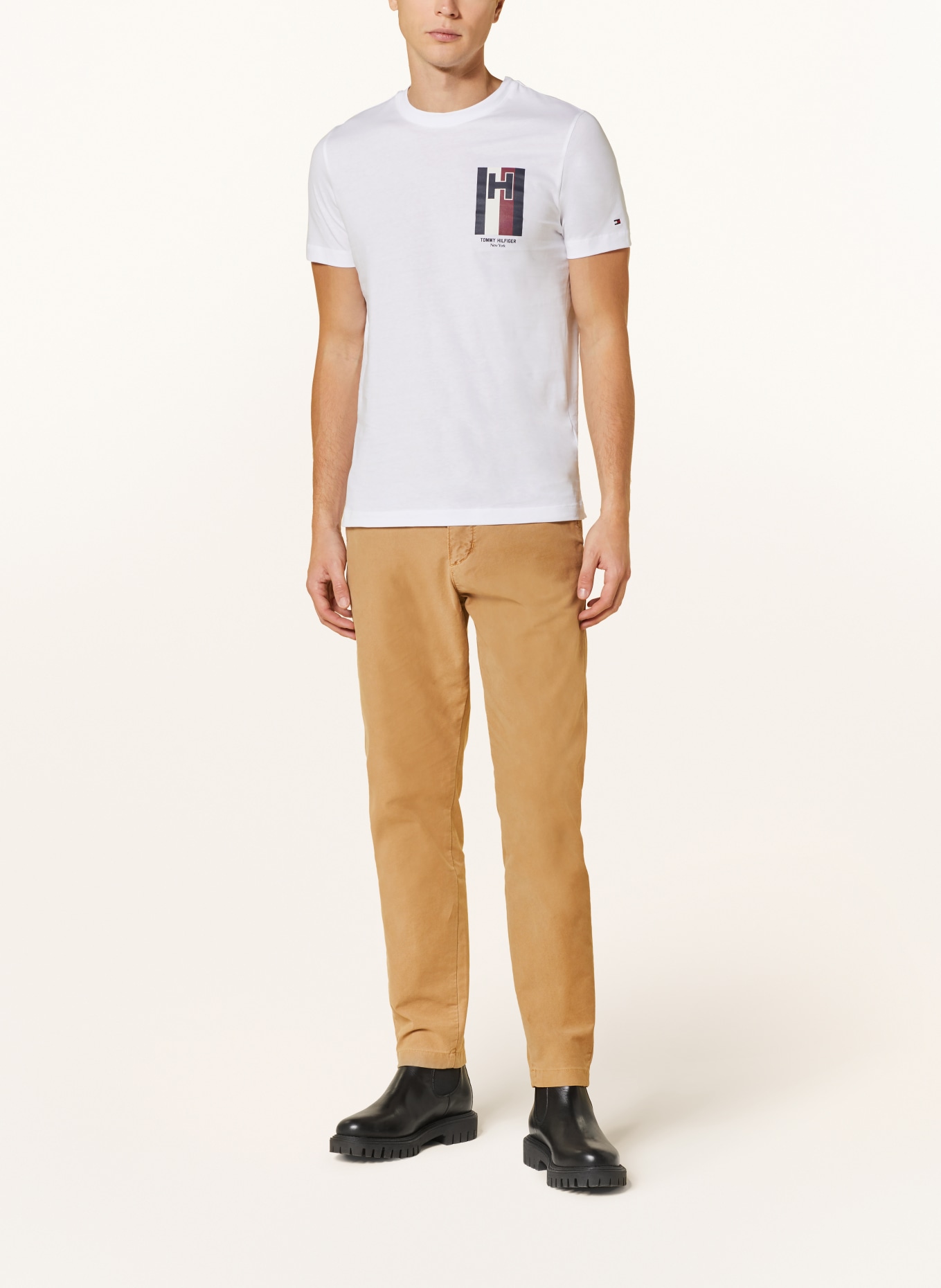 TOMMY HILFIGER T-shirt, Color: WHITE (Image 2)