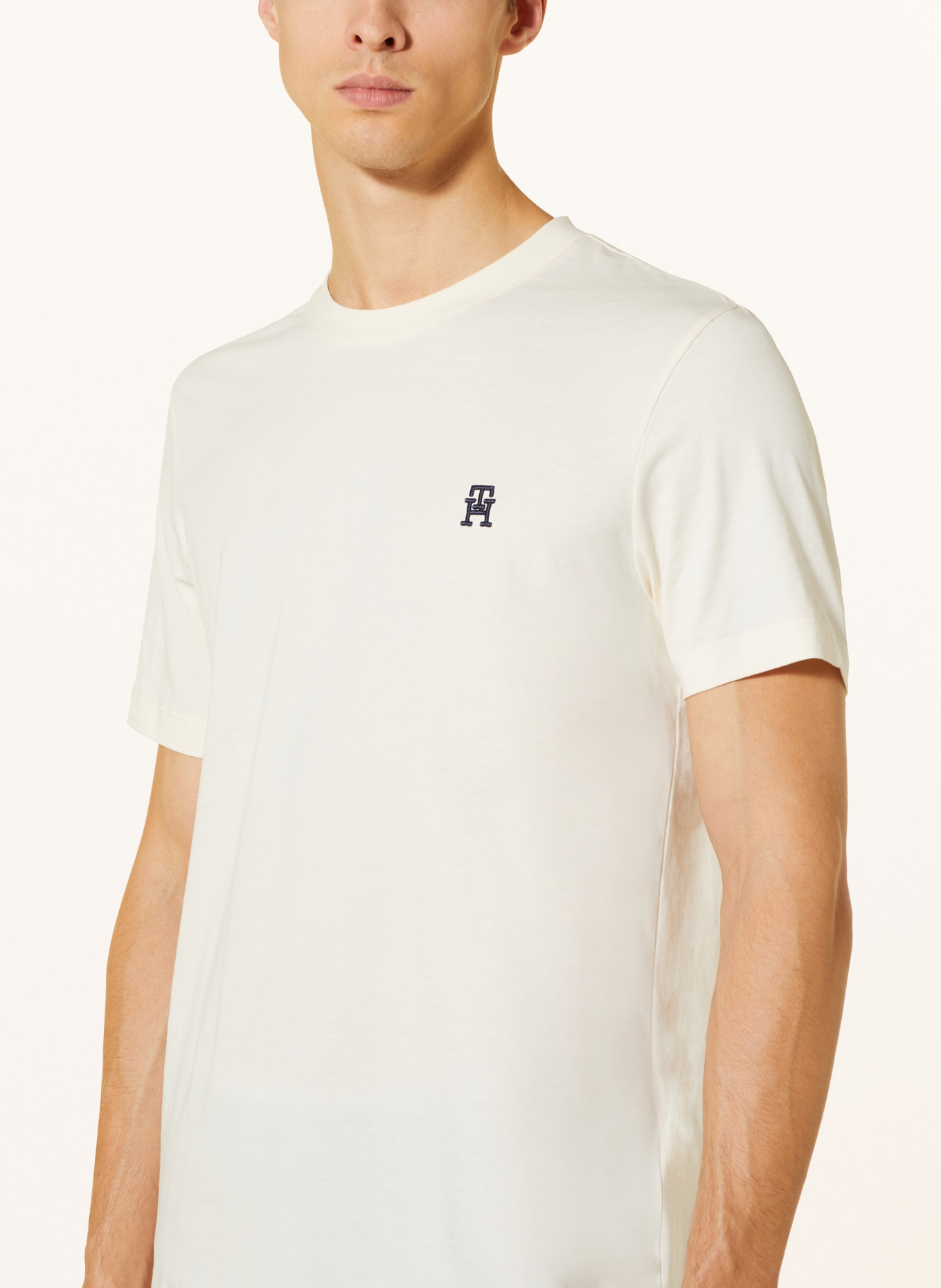 TOMMY HILFIGER T-Shirt, Farbe: CREME (Bild 4)