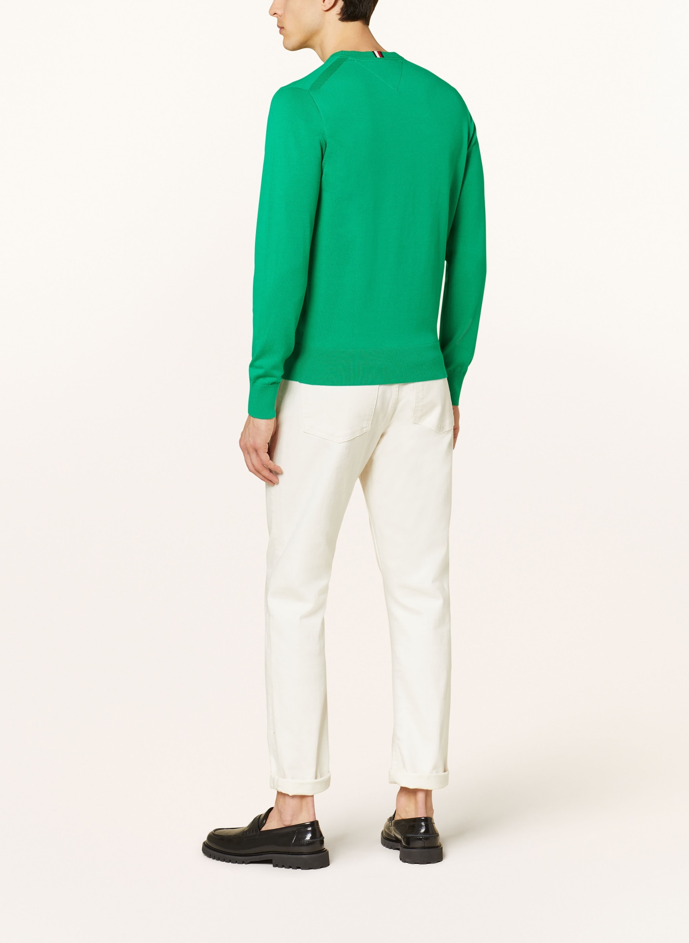 TOMMY HILFIGER Sweater: GREEN