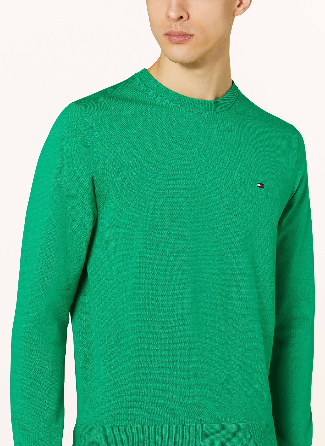 TOMMY HILFIGER Sweater: GREEN