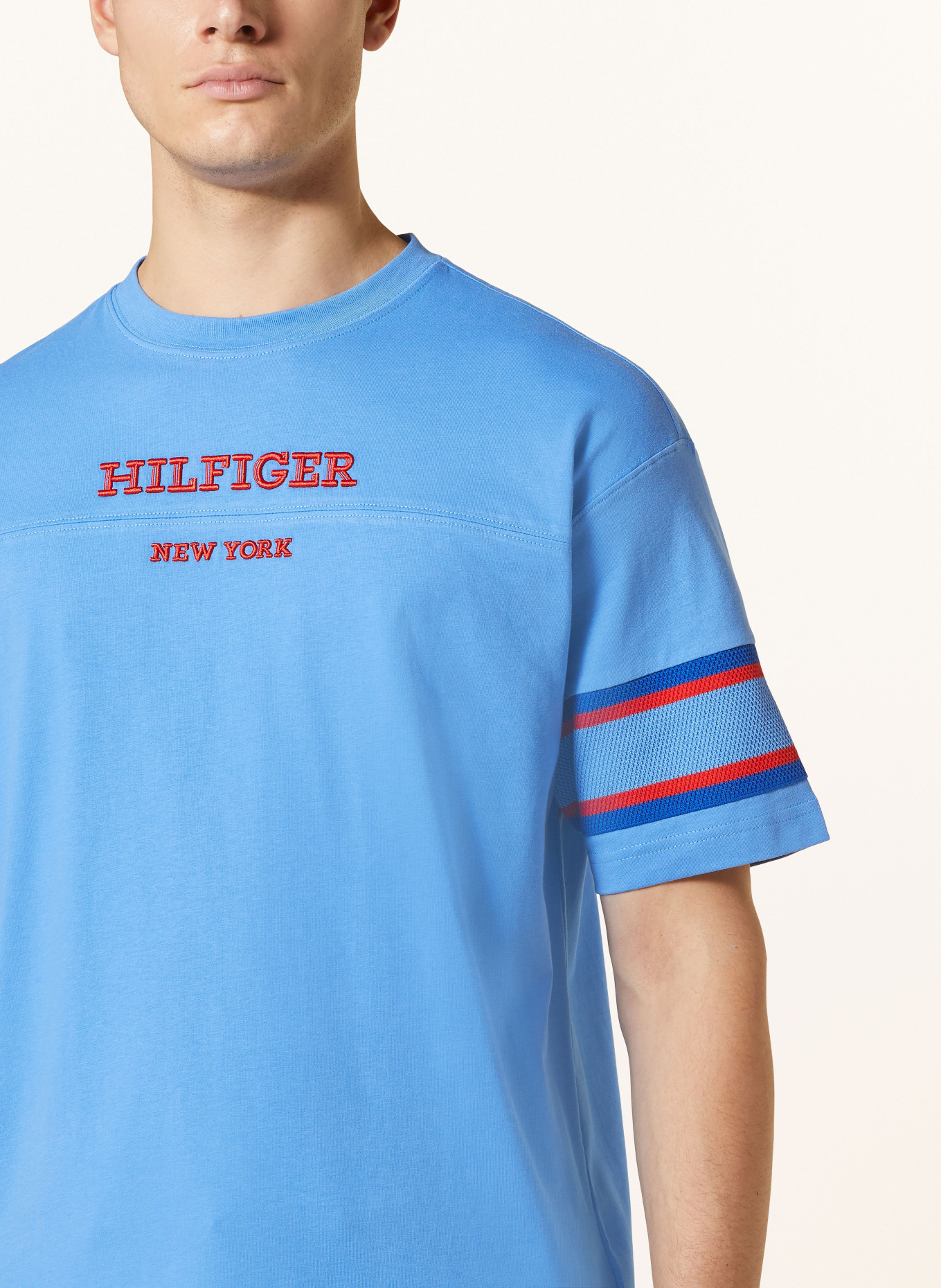 TOMMY HILFIGER T-shirt, Kolor: NIEBIESKI (Obrazek 4)