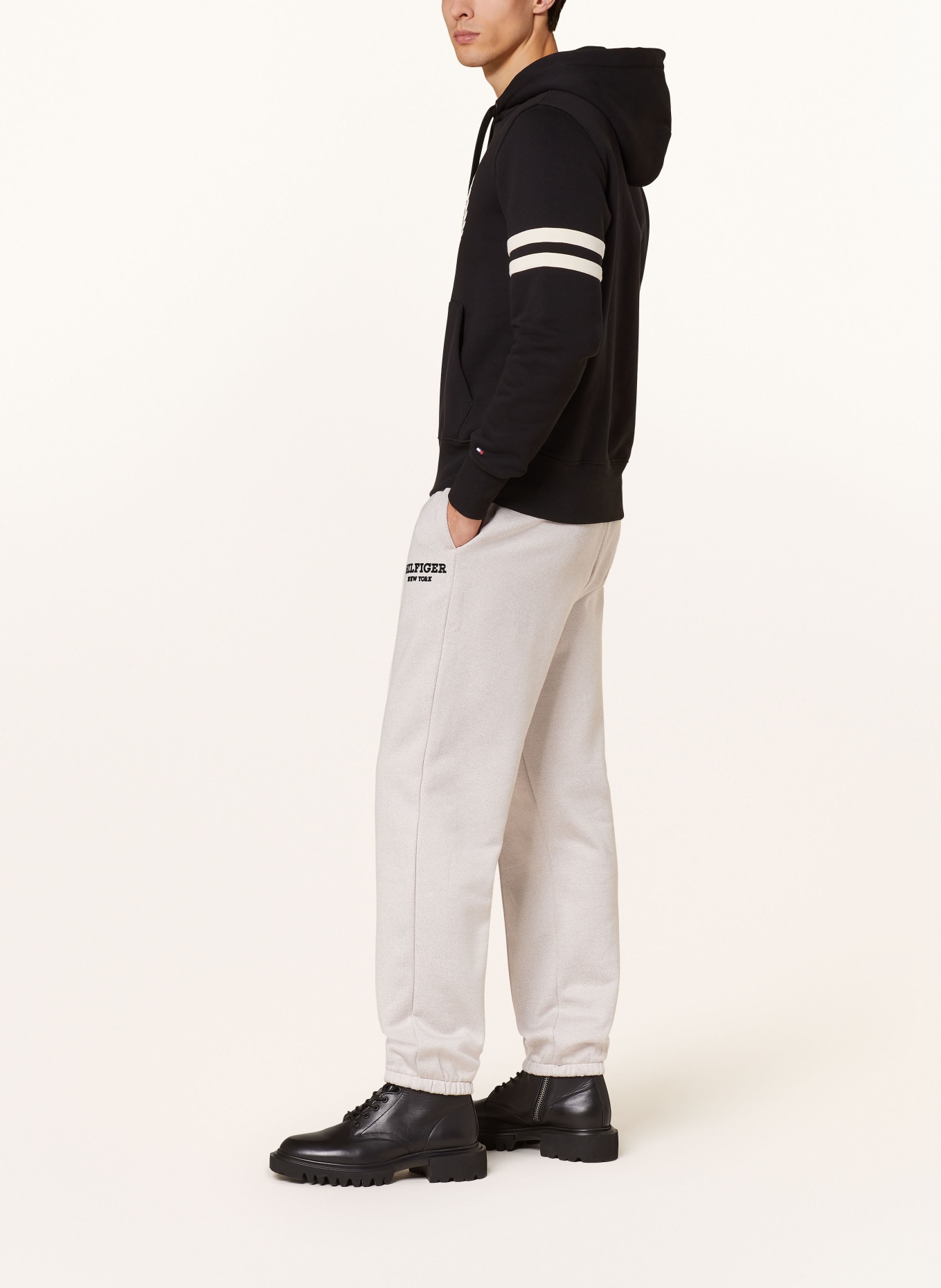 TOMMY HILFIGER Sweatpants, Color: BEIGE (Image 4)