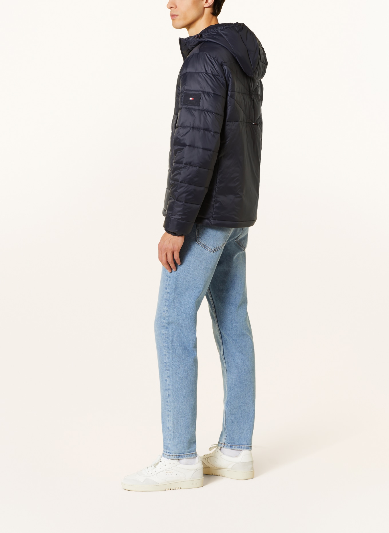 TOMMY HILFIGER Steppjacke: DUNKELBLAU