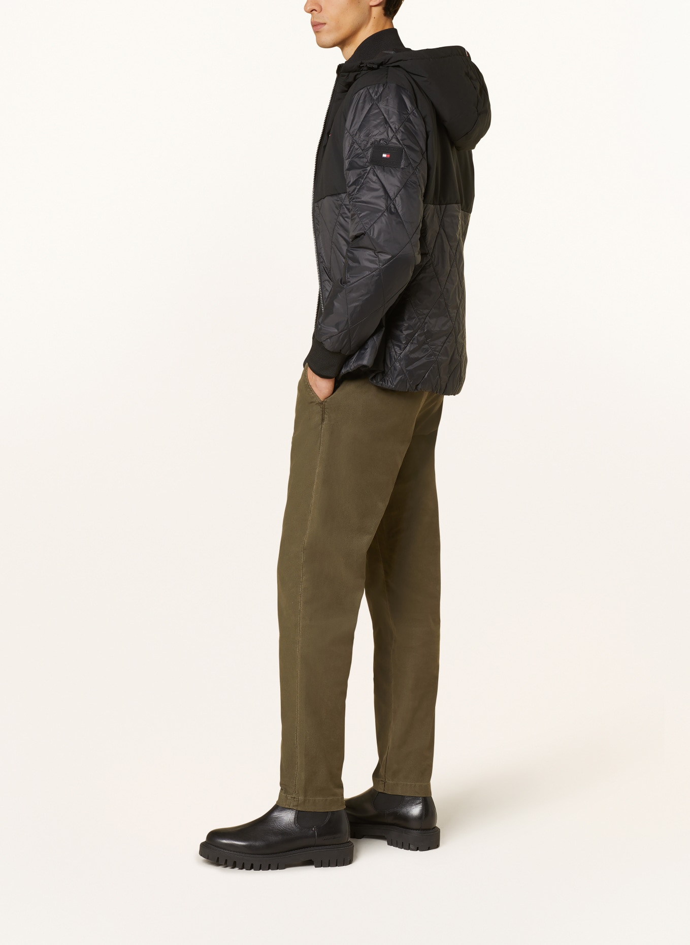 TOMMY HILFIGER Chinos extra slim fit, Color: KHAKI (Image 4)