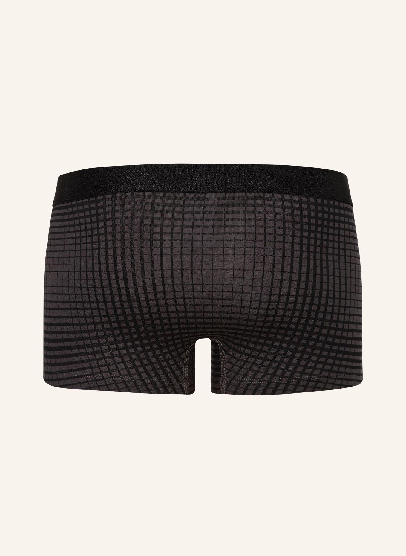 BOSS Boxer shorts OPTICAL, Color: GRAY/ BLACK (Image 2)