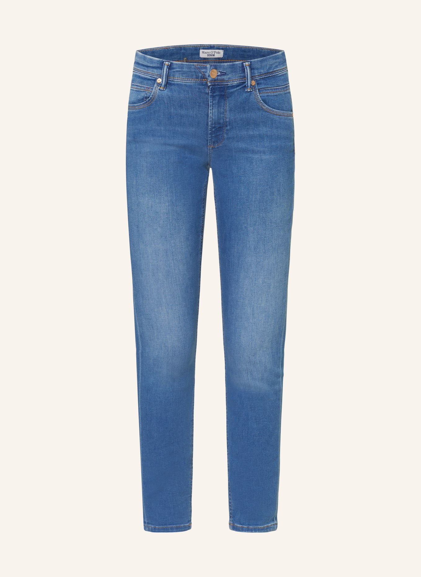 Marc O'Polo DENIM Skinny Jeans, Farbe: Q05 multi/mid cobalt blue (Bild 1)