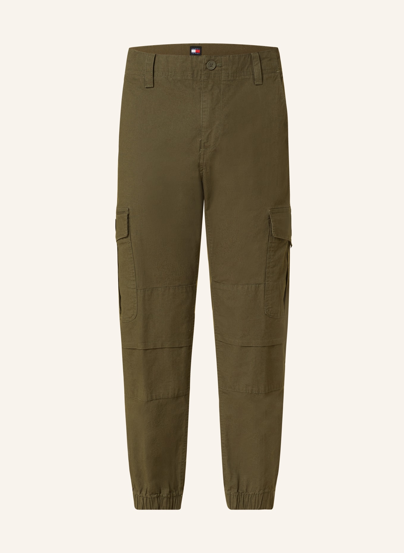 TOMMY JEANS Cargohose ETHAN Relaxed Fit: OLIV