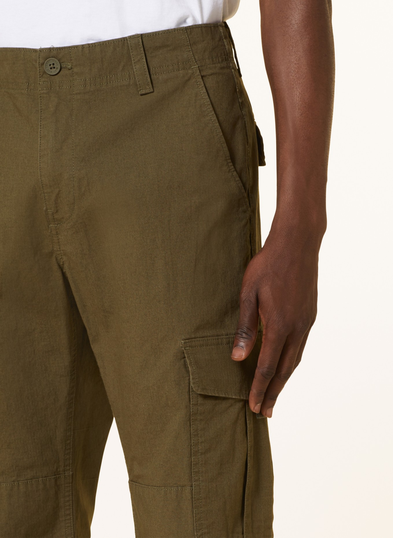 TOMMY JEANS Cargohose ETHAN Relaxed Fit: OLIV
