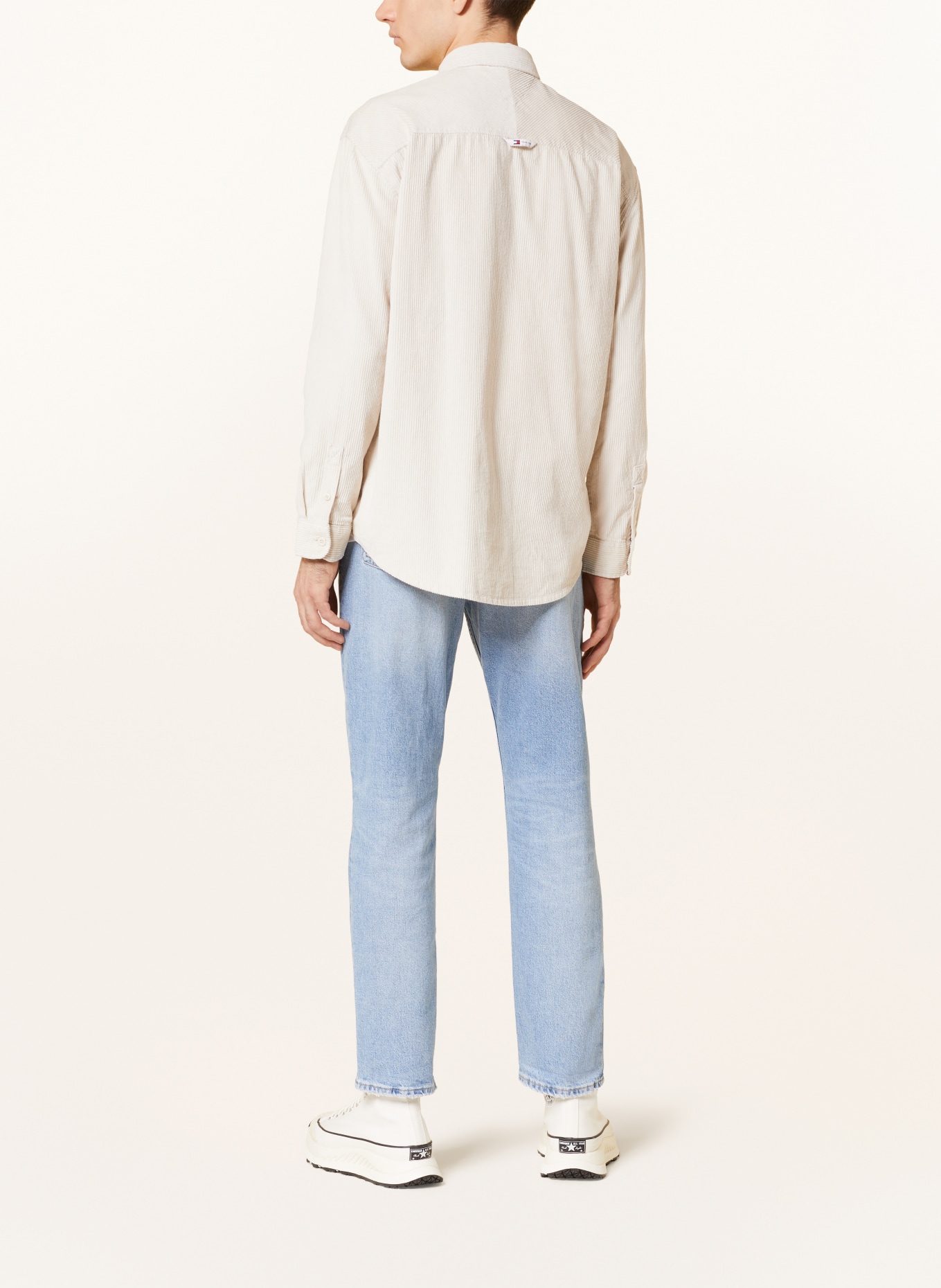 TOMMY JEANS Corduroy overshirt, Color: CREAM (Image 3)