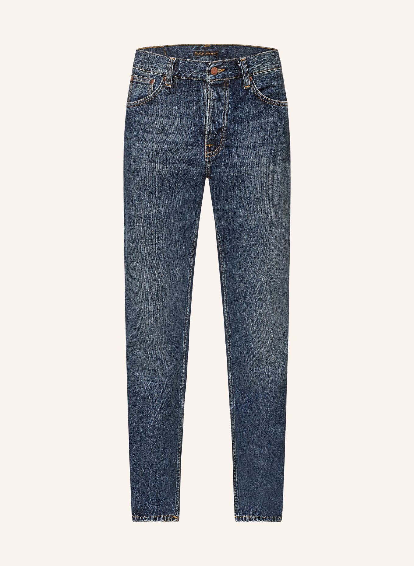 Nudie Jeans Jeans STEADY EDDIE II Slim Fit, Farbe: BLUE SOIL (Bild 1)