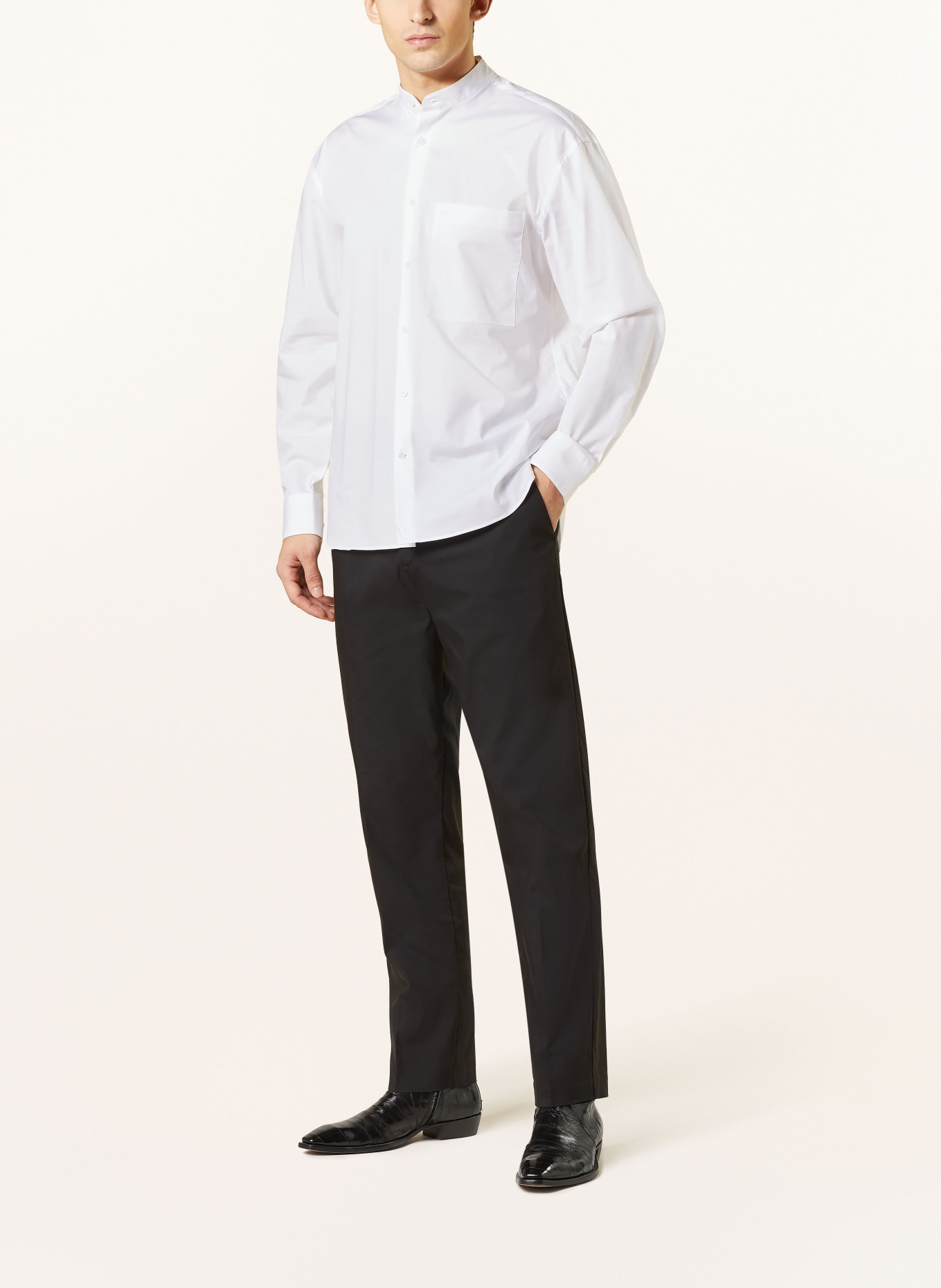 Calvin Klein Shirt relaxed fit, Color: WHITE (Image 3)