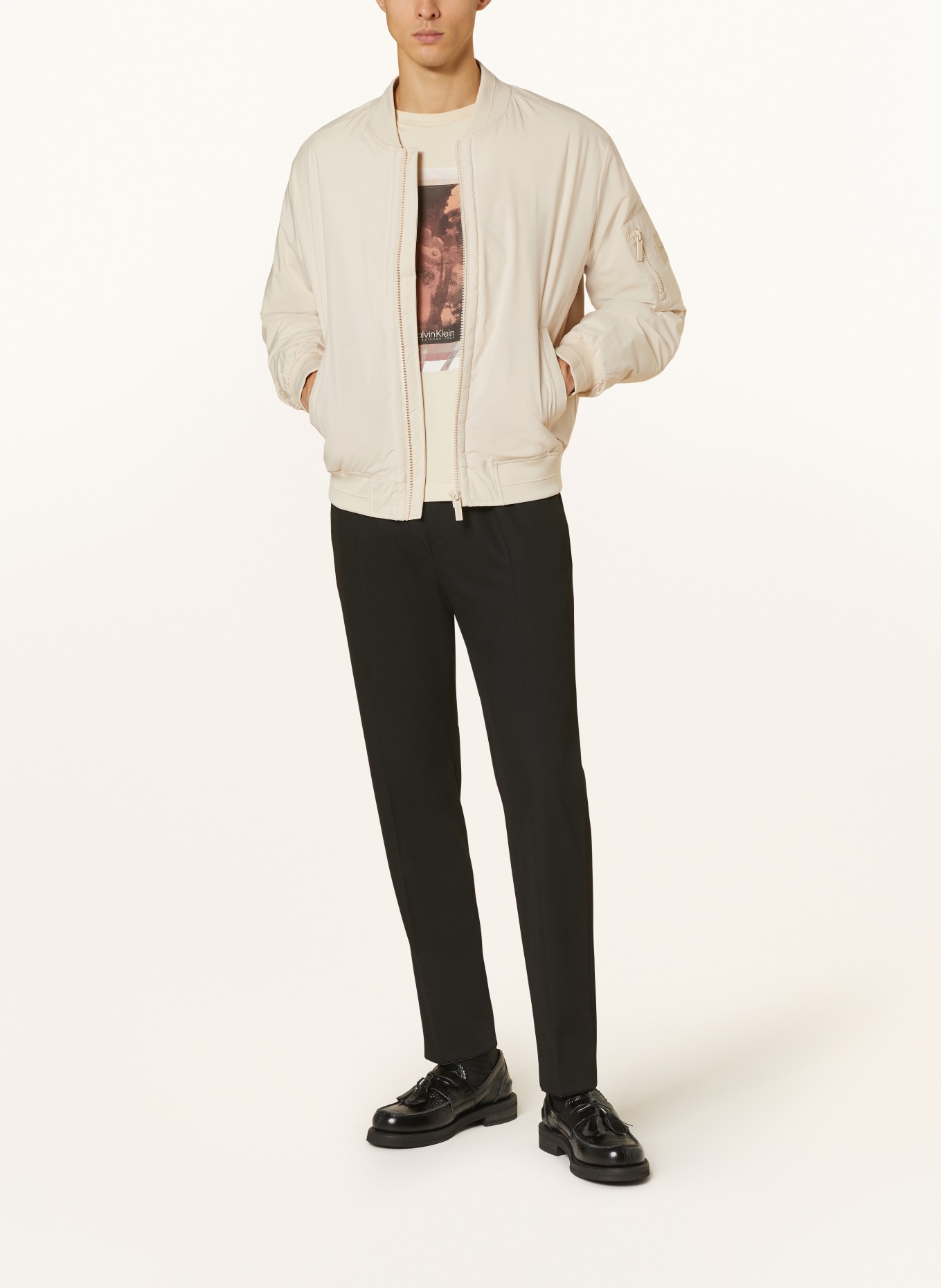 Calvin Klein Bomber jacket, Color: ECRU (Image 2)