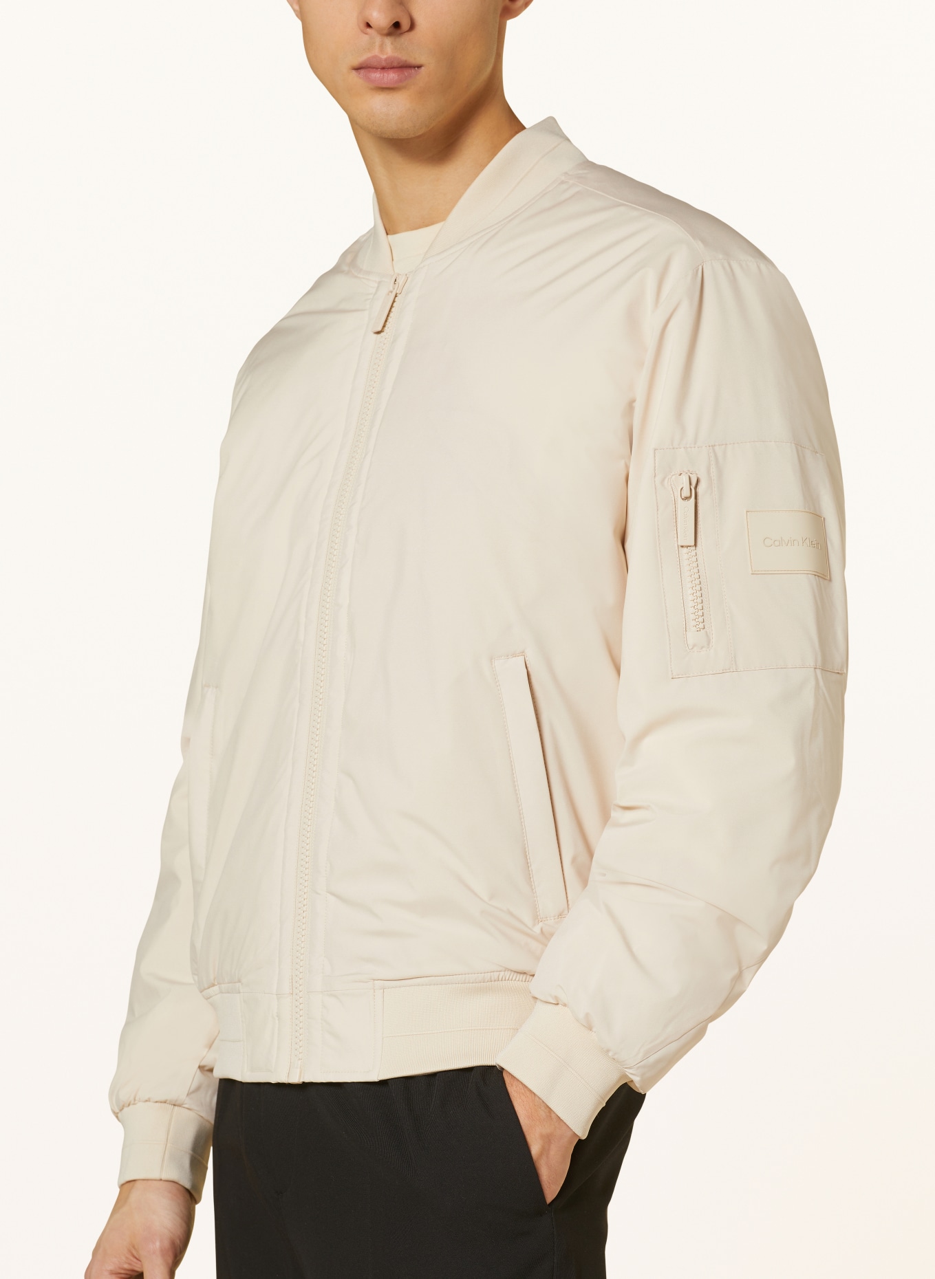 Calvin Klein Bomber jacket, Color: ECRU (Image 4)