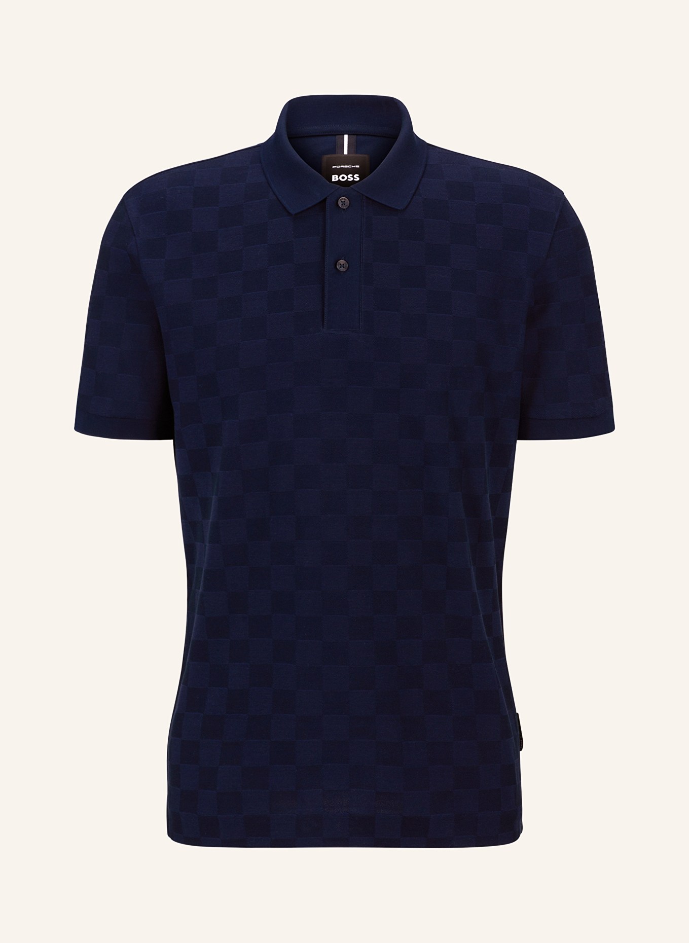BOSS Piqué-Poloshirt PARLAY, Farbe: DUNKELBLAU (Bild 1)