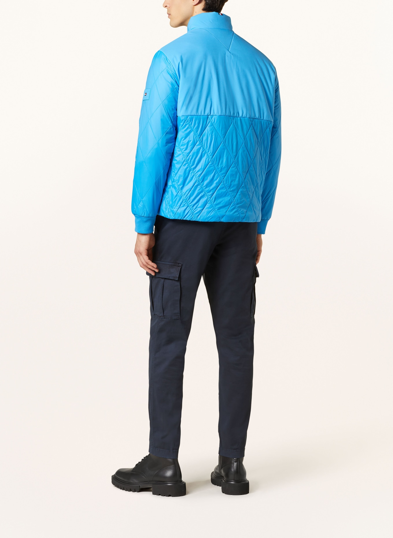 TOMMY HILFIGER Quilted jacket, Color: NEON BLUE (Image 3)