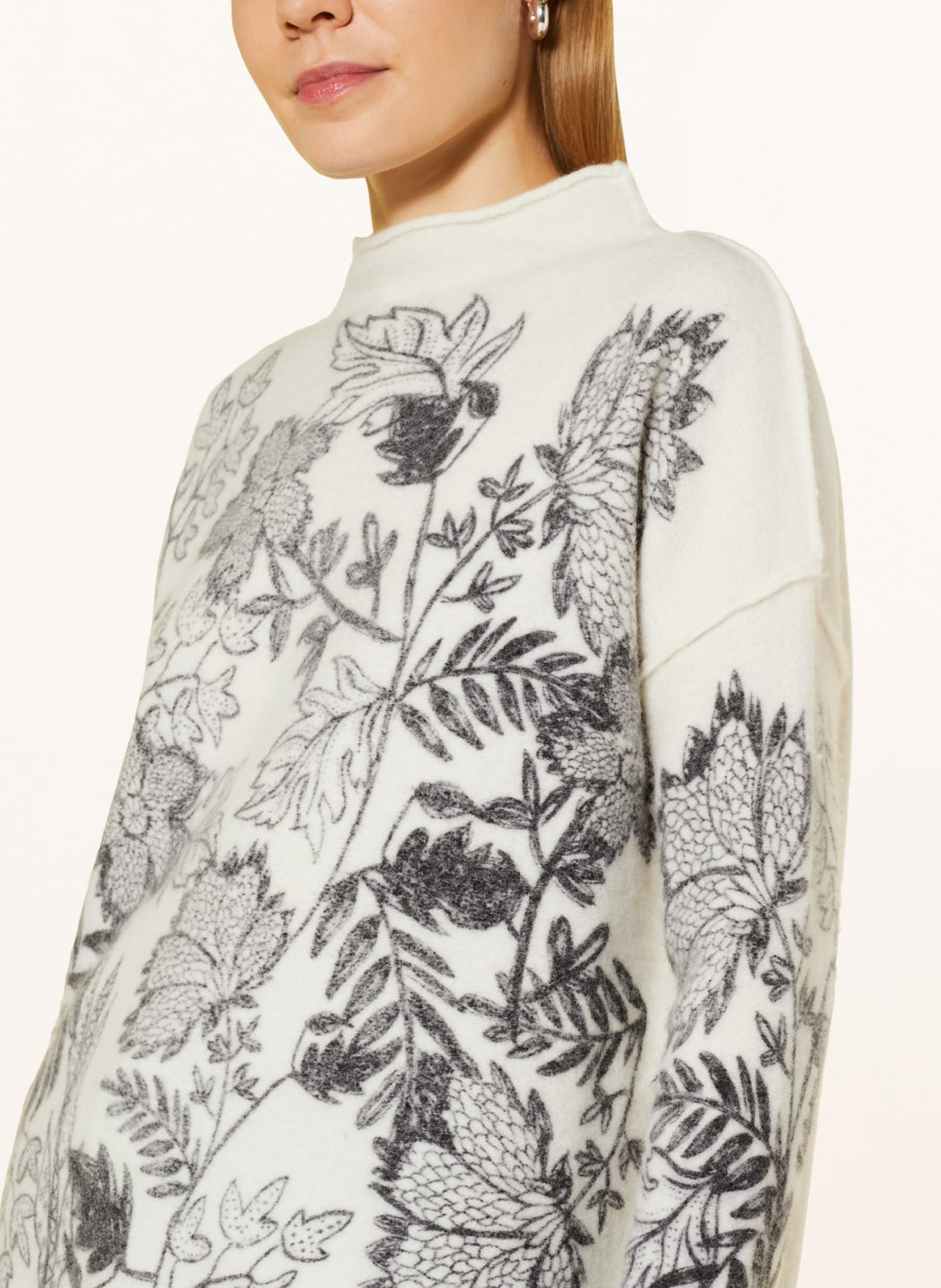 LIEBLINGSSTÜCK Sweater ANILD, Color: ECRU/ BLACK (Image 4)