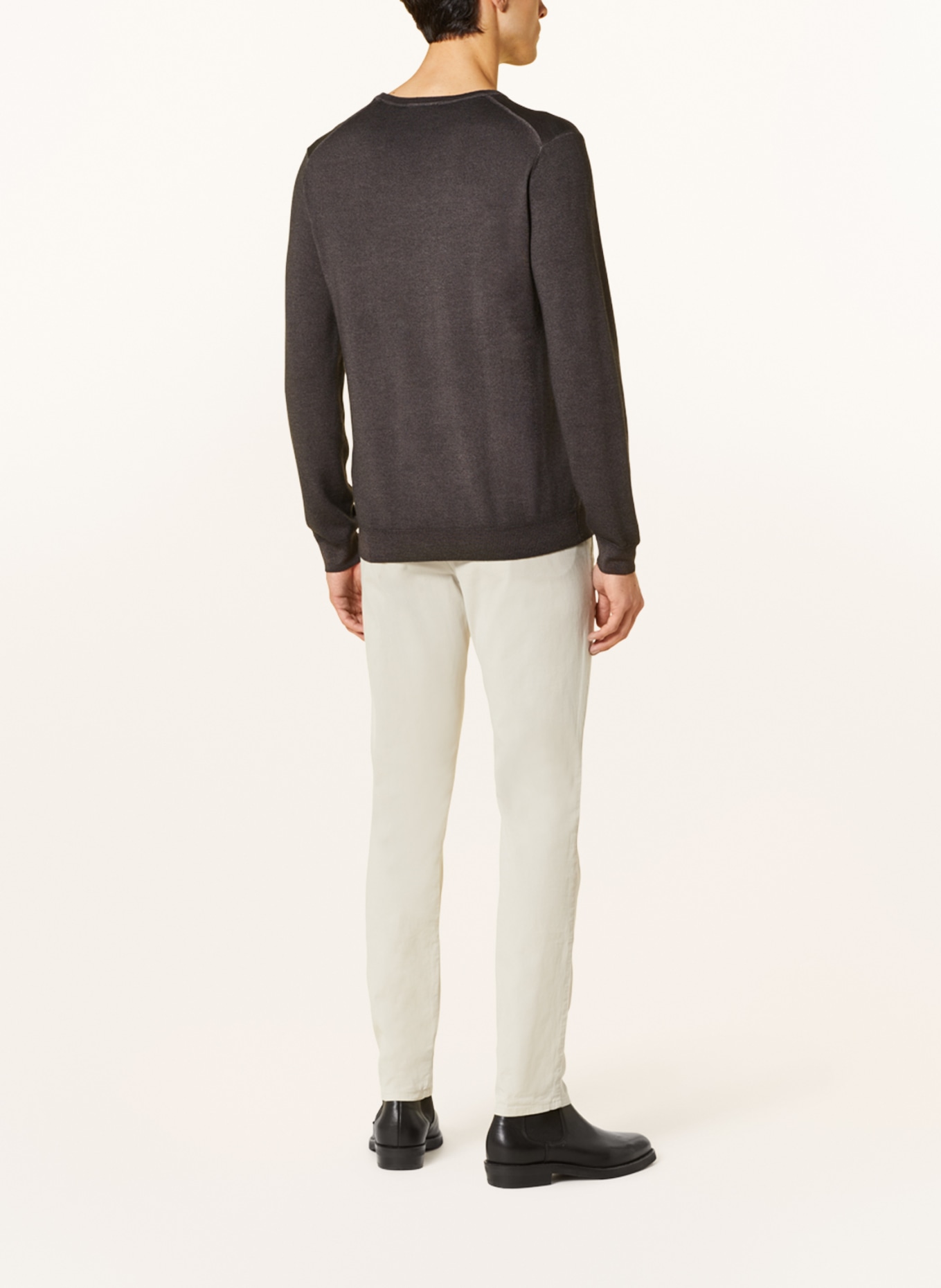 pierre cardin Sweater, Color: DARK BROWN (Image 3)