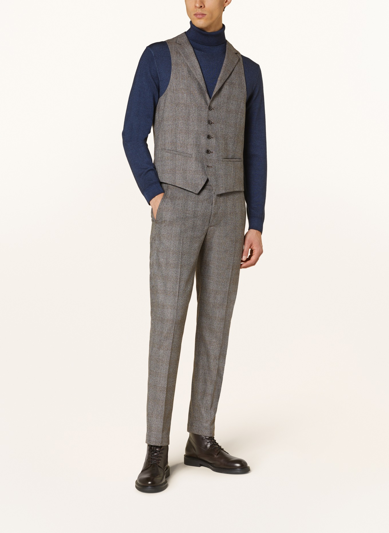 pierre cardin Suit vest SAMUEL regular fit, Color: 1112 Vintage Khaki (Image 2)