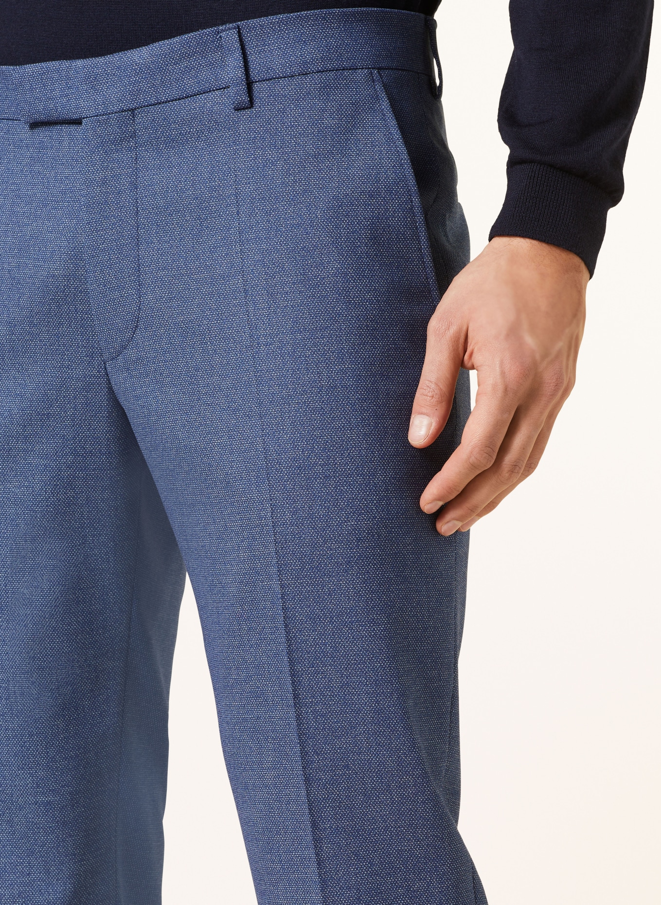 pierre cardin Oblekové kalhoty RYAN Extra Slim Fit, Barva: 6321 Insignia Blue (Obrázek 6)