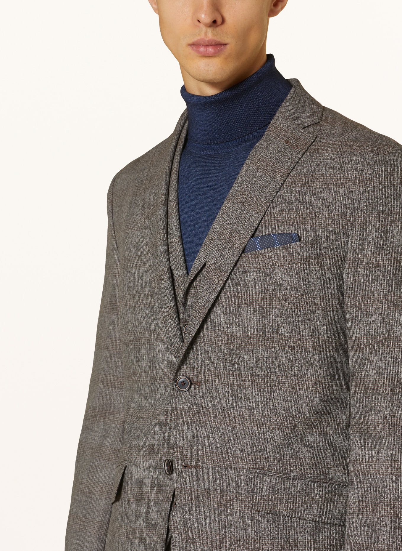 pierre cardin Suit jacket LUCAS Regular Fit, Color: 1112 Vintage Khaki (Image 5)