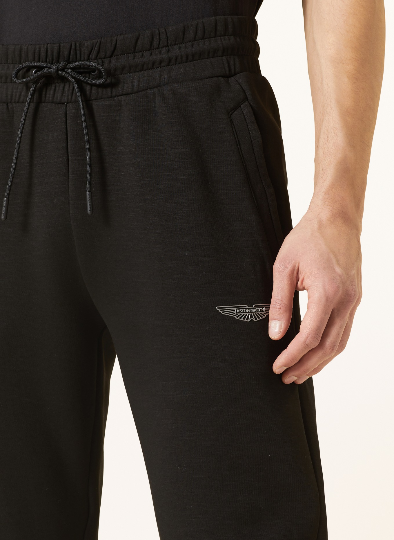 HACKETT LONDON Pants in jogger style, Color: BLACK (Image 5)